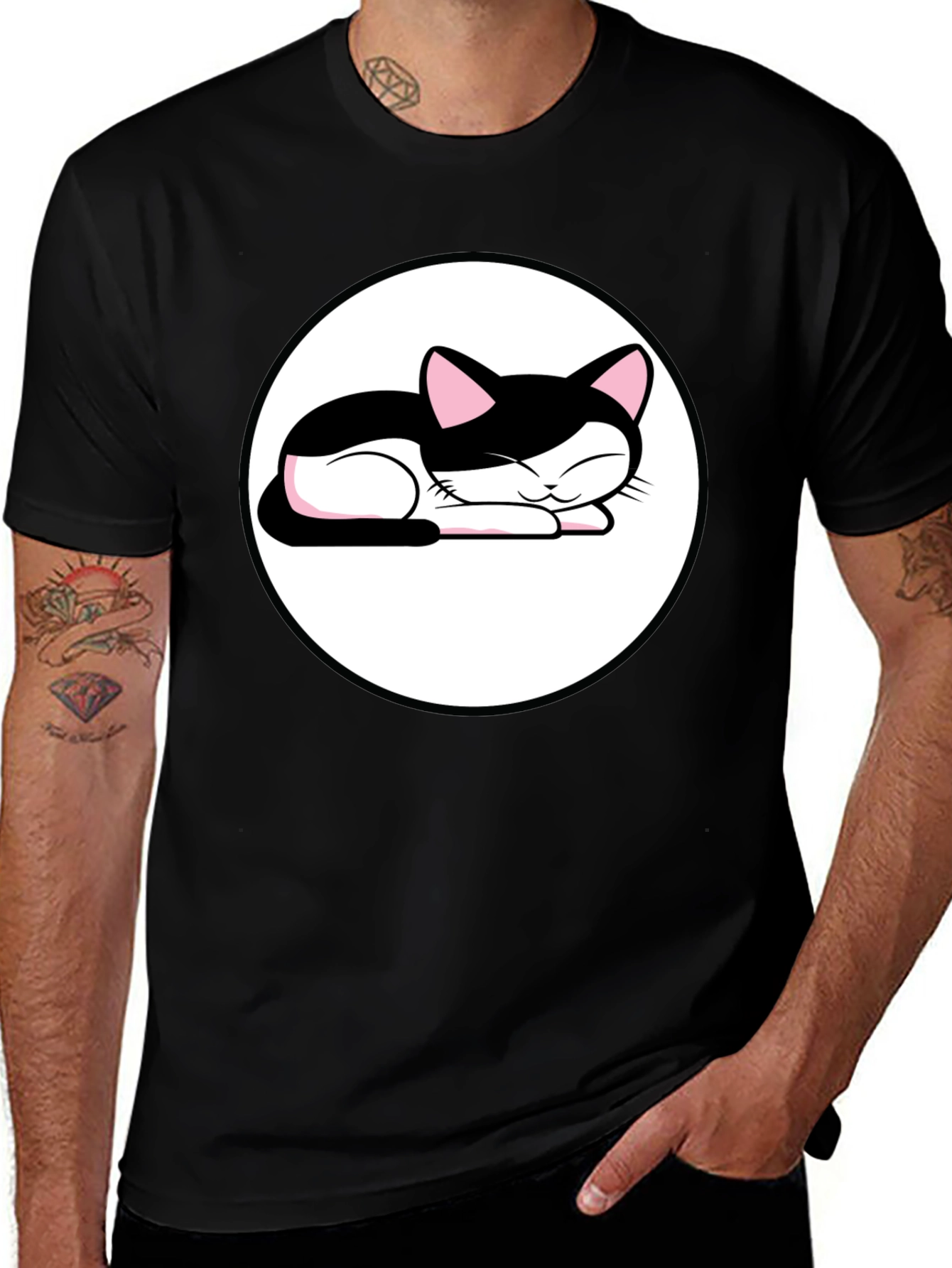 Variant 8 of Cute Cat Nap T-Shirt