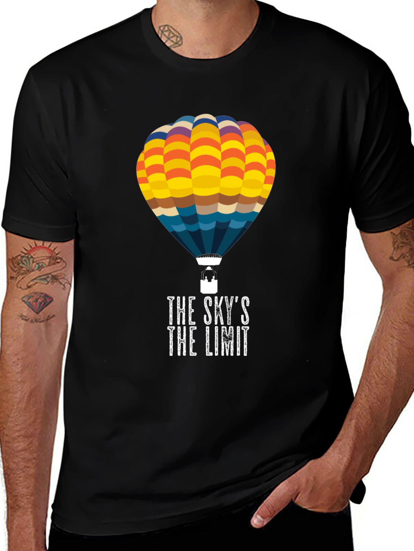 Variant 22 of The Sky's The Limit Balloon Graphic Tee
