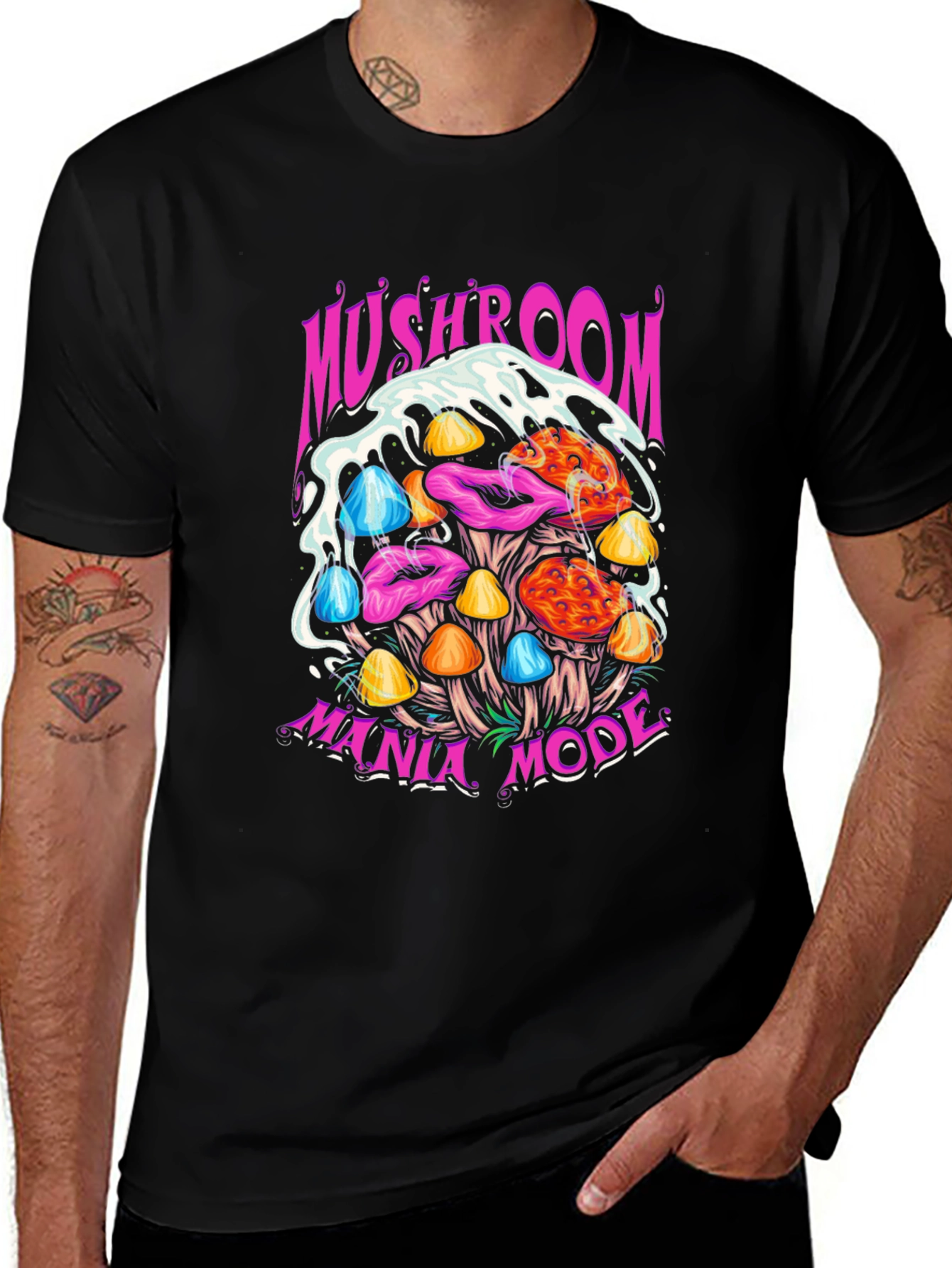 Variant 6 of Mushroom Mania Mode Graphic Tee