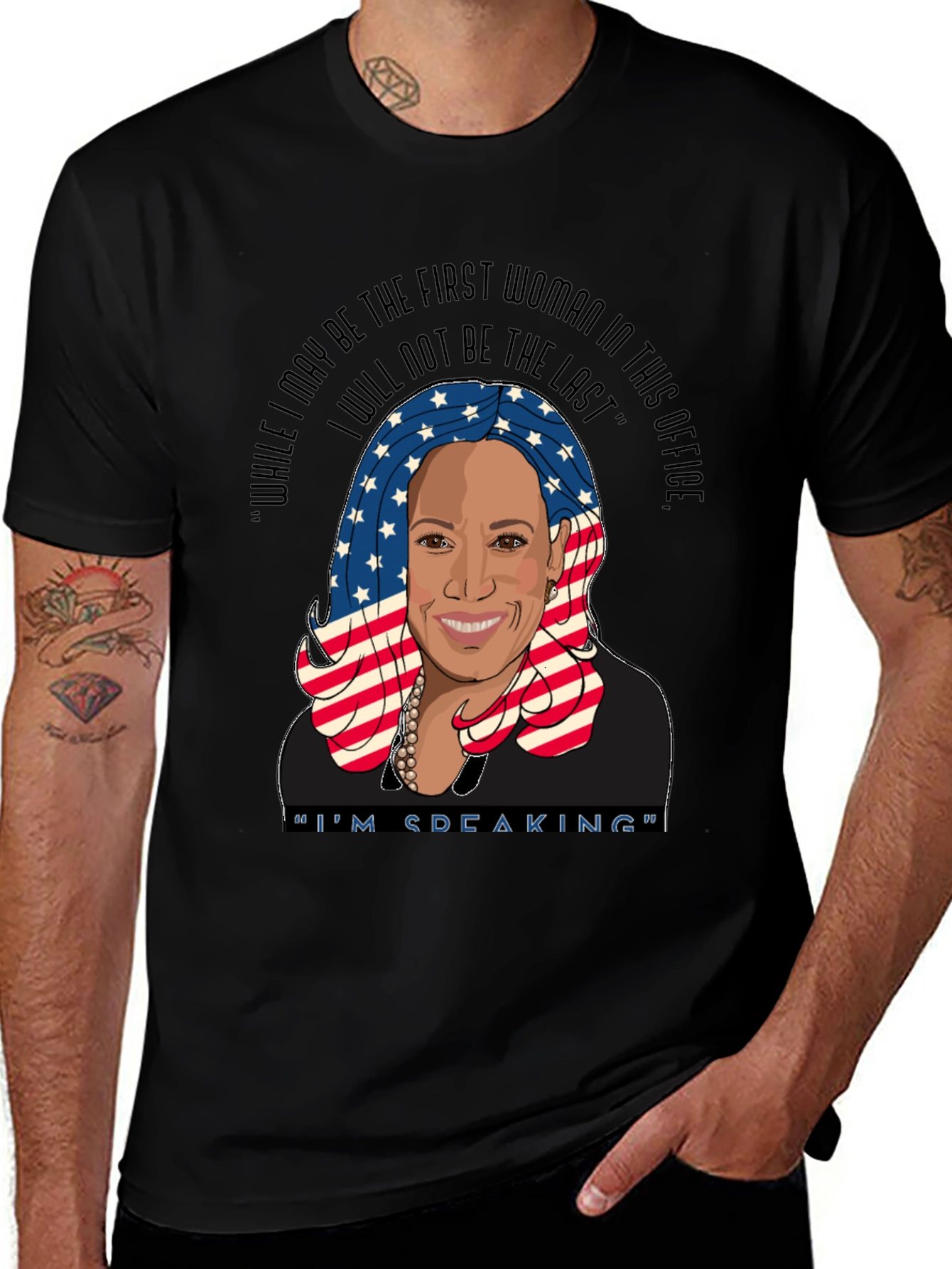 Variant 23 of Kamala Harris "I'm Speaking" Graphic Tee