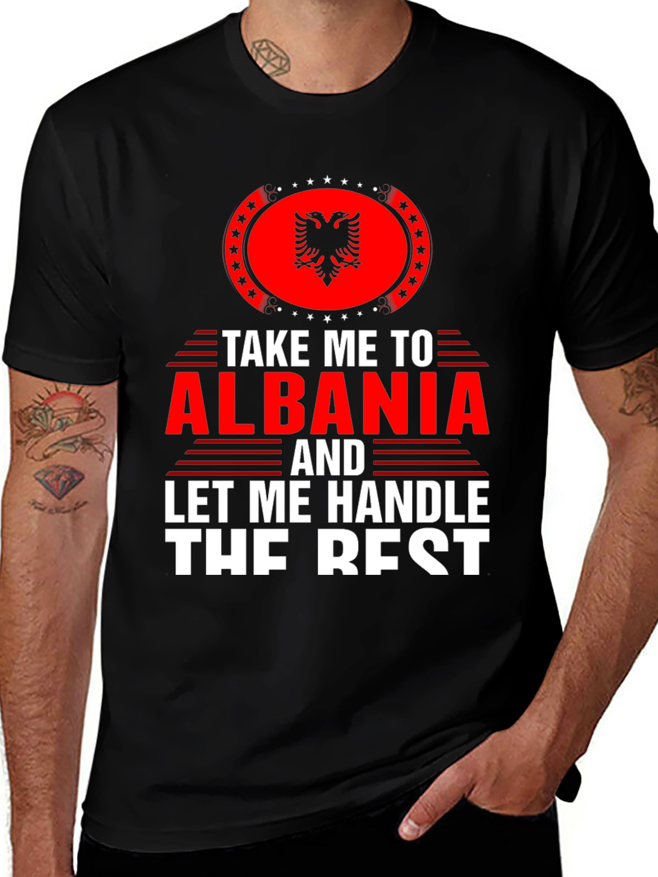 Take Me to Albania T-Shirt | Graphic Tee
