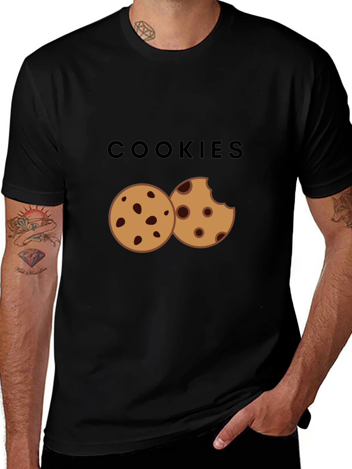 Variant 10 of Cookies Graphic Tee - Casual Comfort