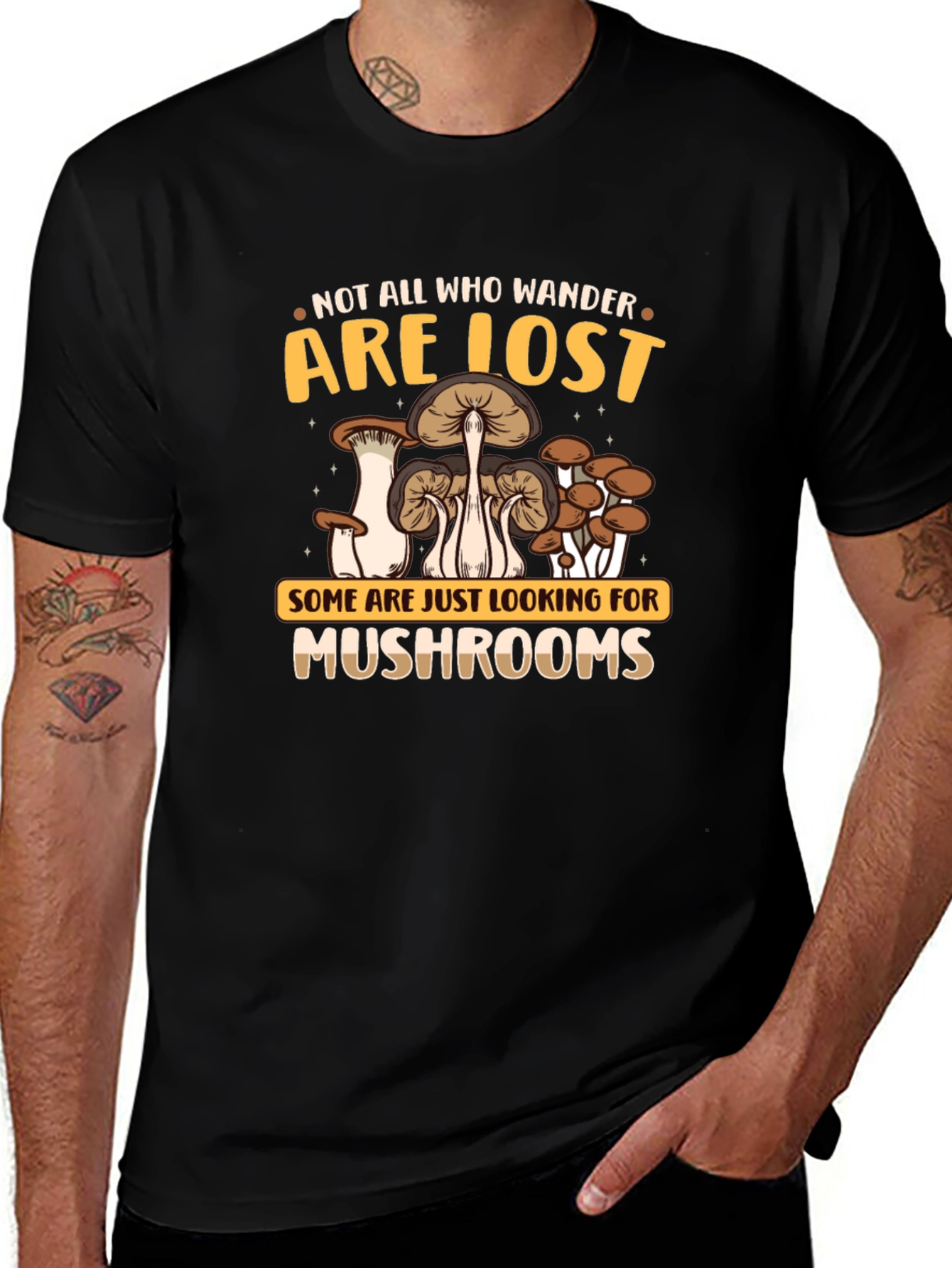 Variant 3 of Mushroom Wanderer Graphic Tee