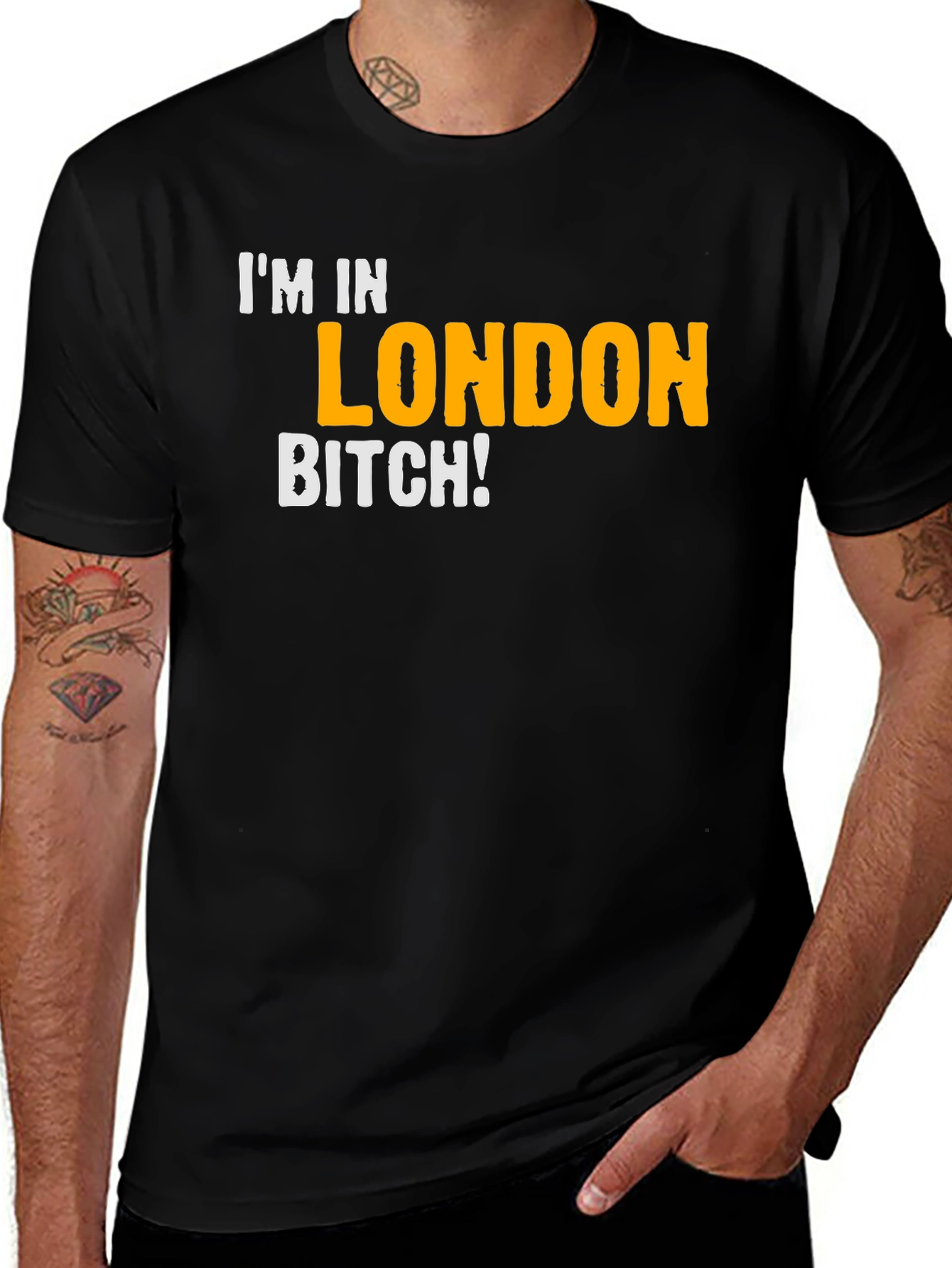Variant 12 of I'm In London Novelty Graphic T-Shirt