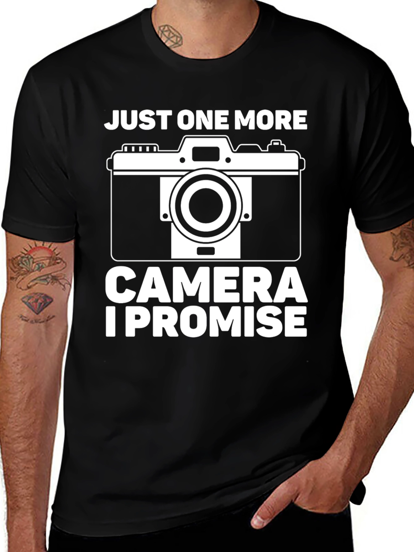 Variant 2 of Just One More Camera T-Shirt - Photographer Tee