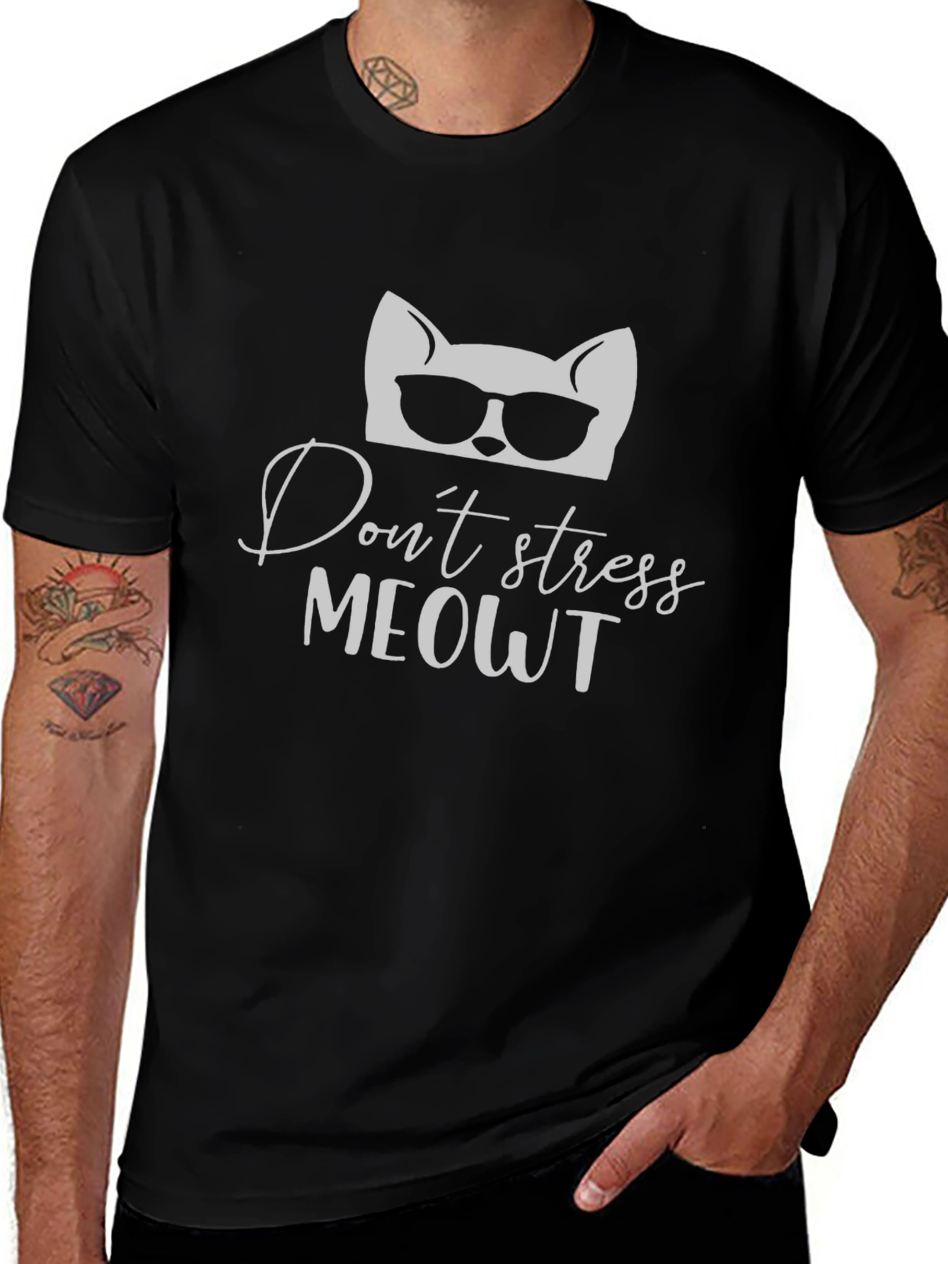 Variant 22 of Don't Stress Meowt T-Shirt
