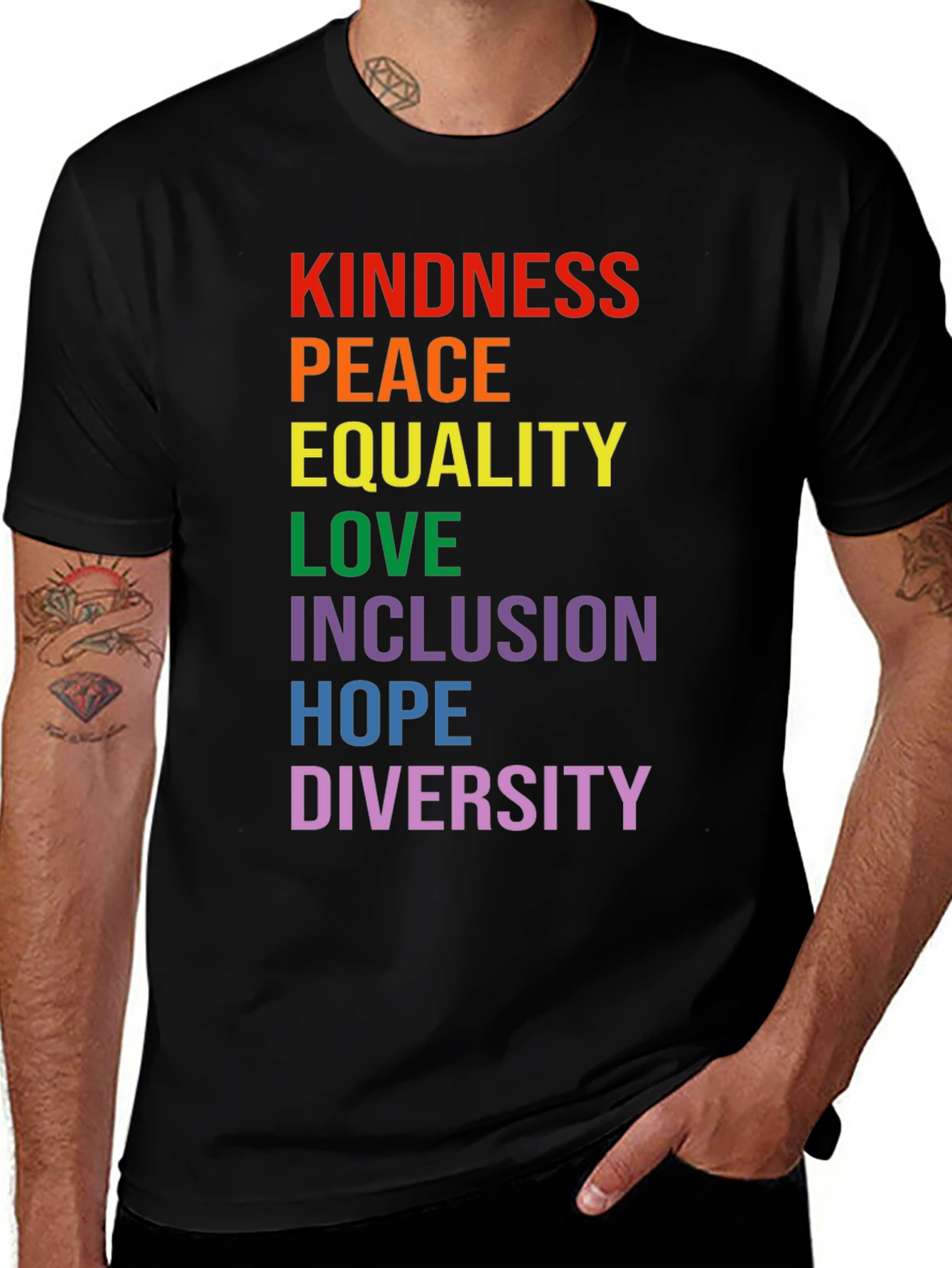 Kindness Peace Love Equality T-Shirt