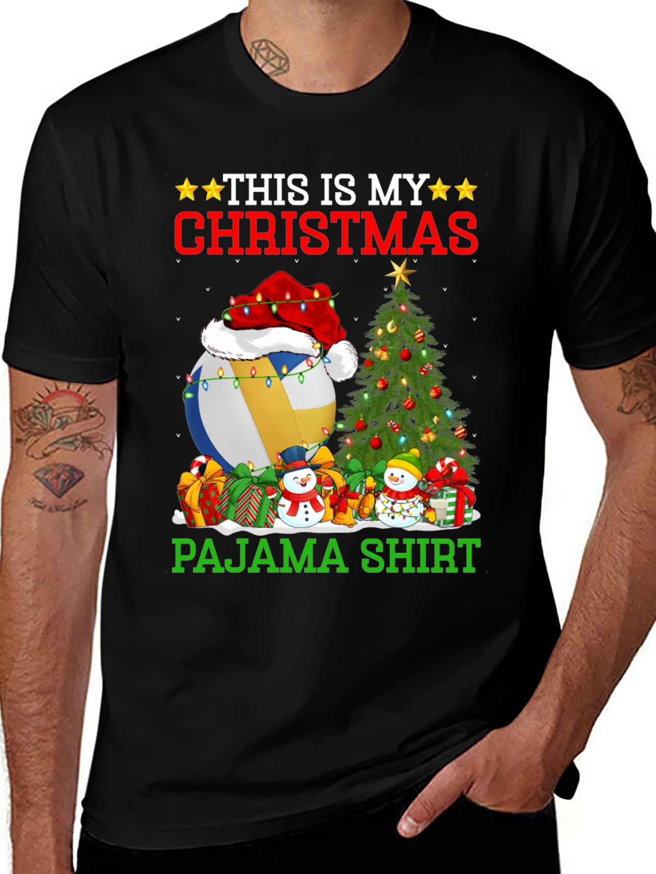 Christmas Pajama T-Shirt