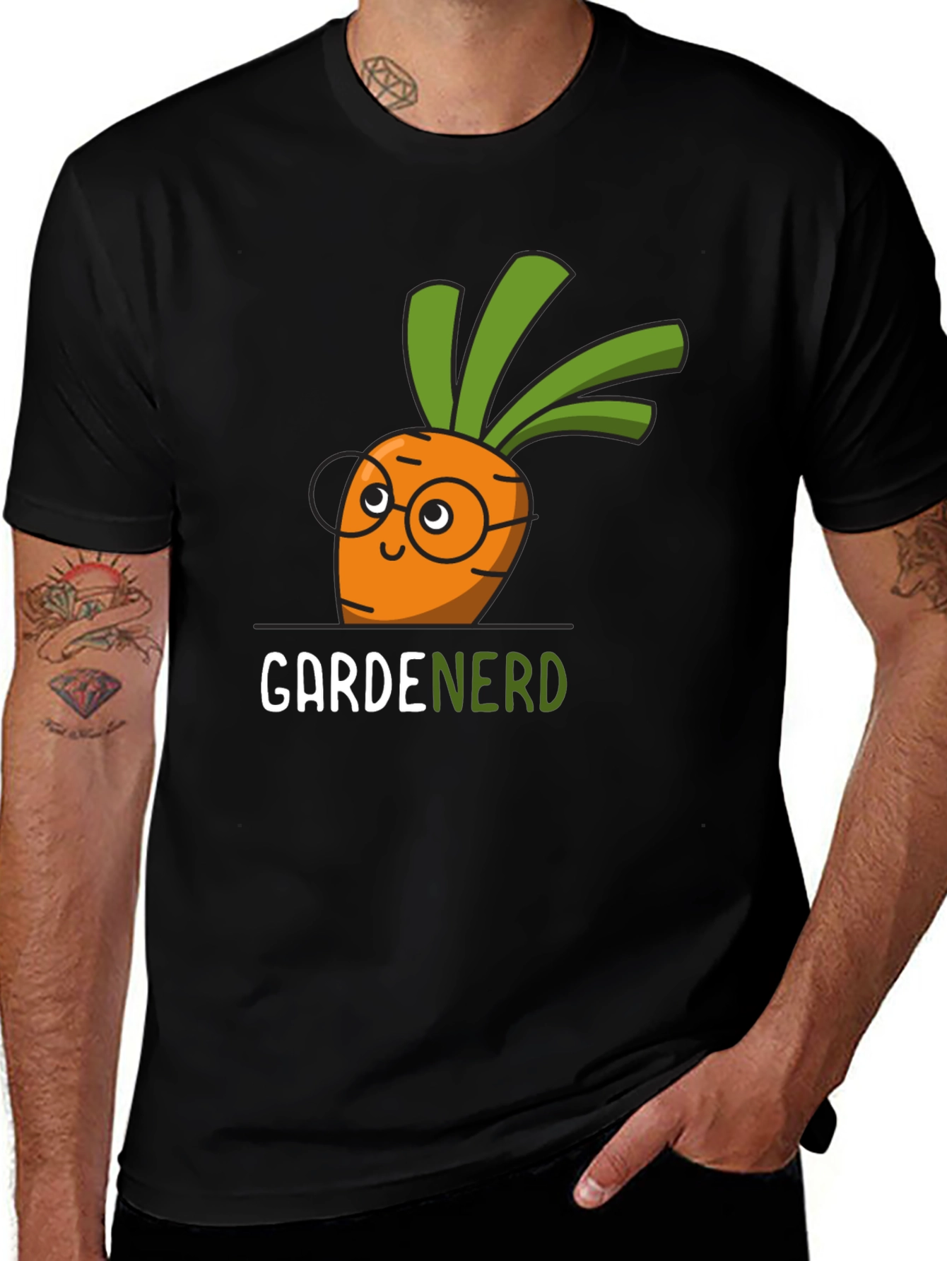 Variant 26 of Gardenerd Carrot T-Shirt - Funny Garden Lover Tee
