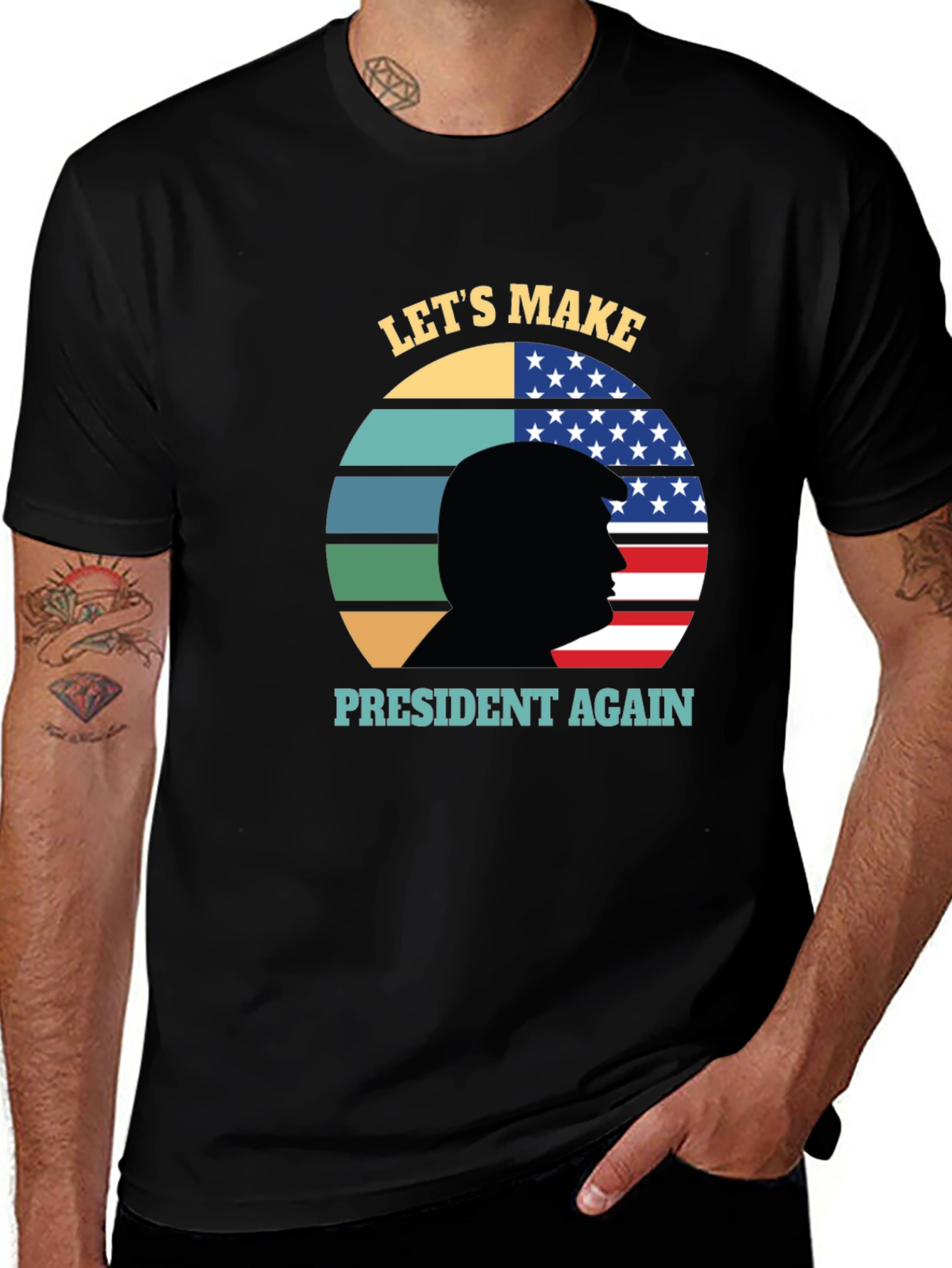 Variant 11 of Let's Make President Again T-Shirt