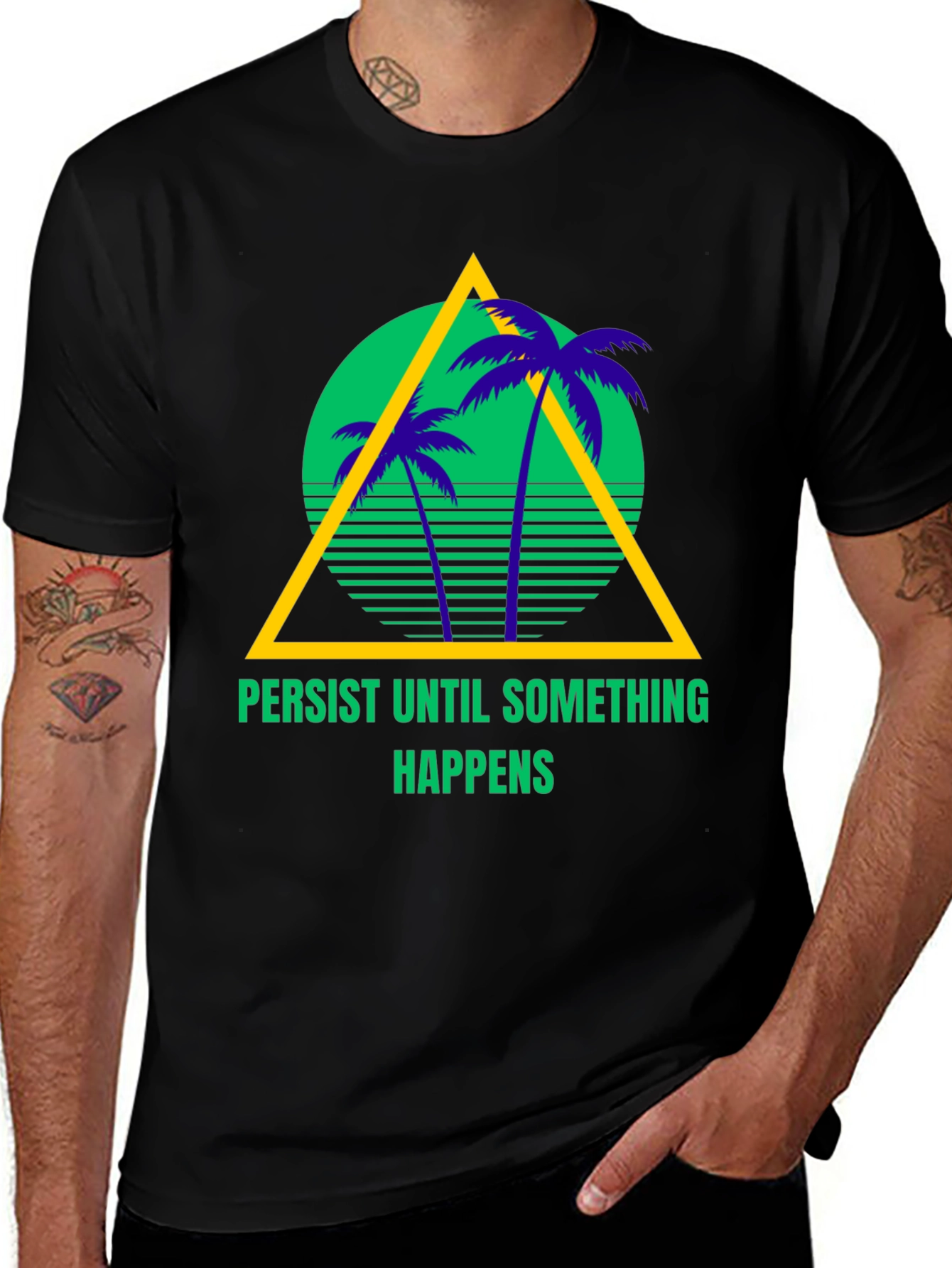 Variant 29 of Persist Until Something Happens Graphic Tee