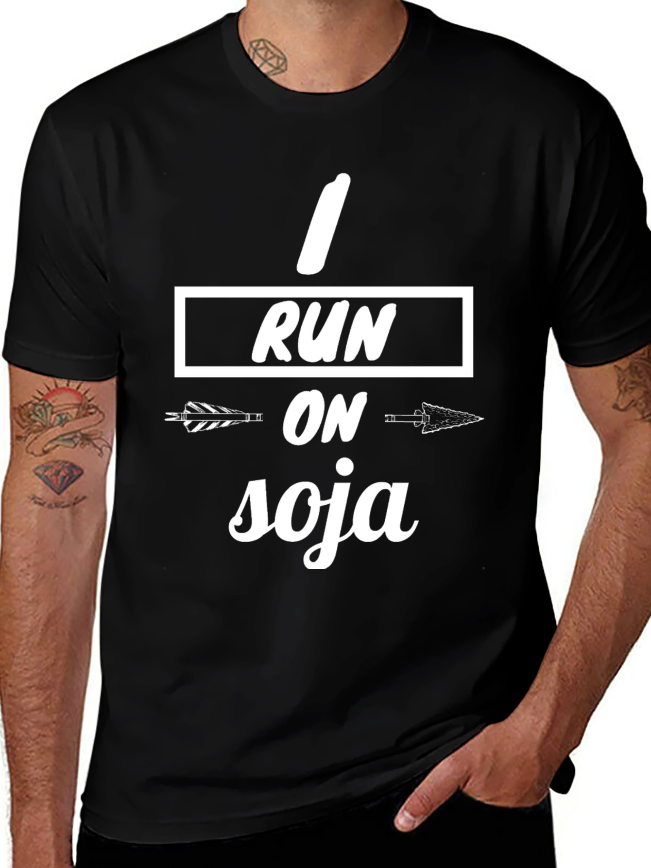 I Run on Soja T-Shirt