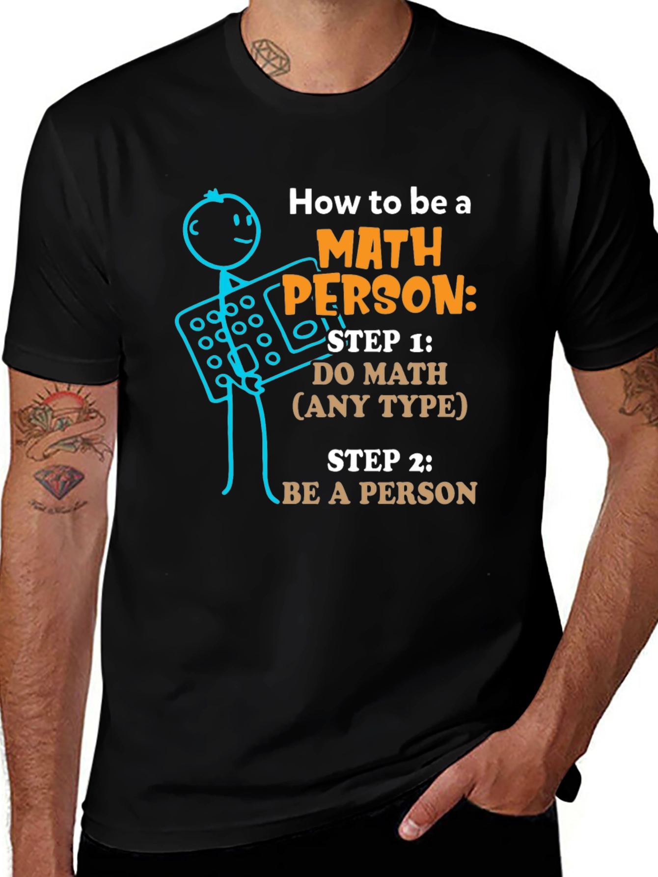 Variant 21 of Math Person T-Shirt - Funny Math Tee