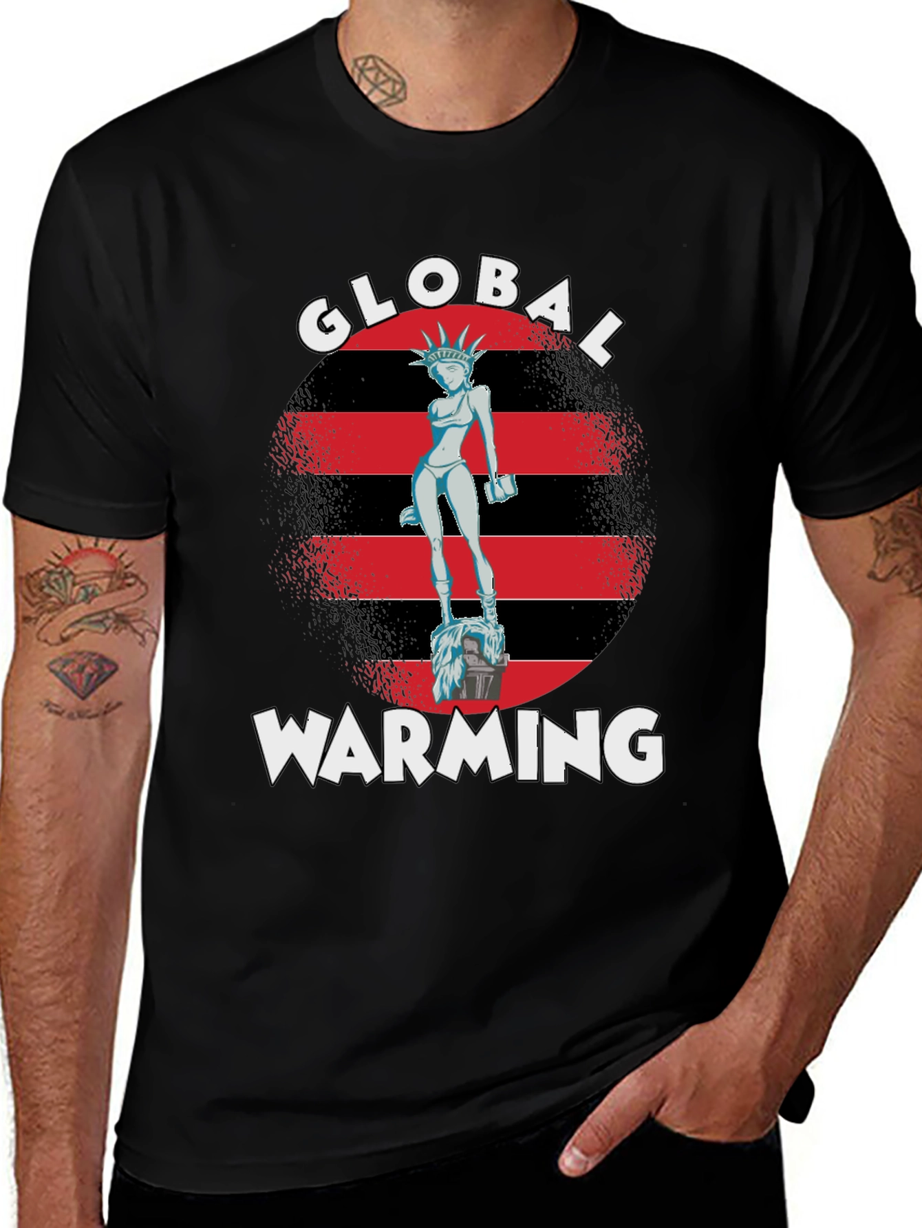 Variant 6 of Global Warming Statement T-Shirt