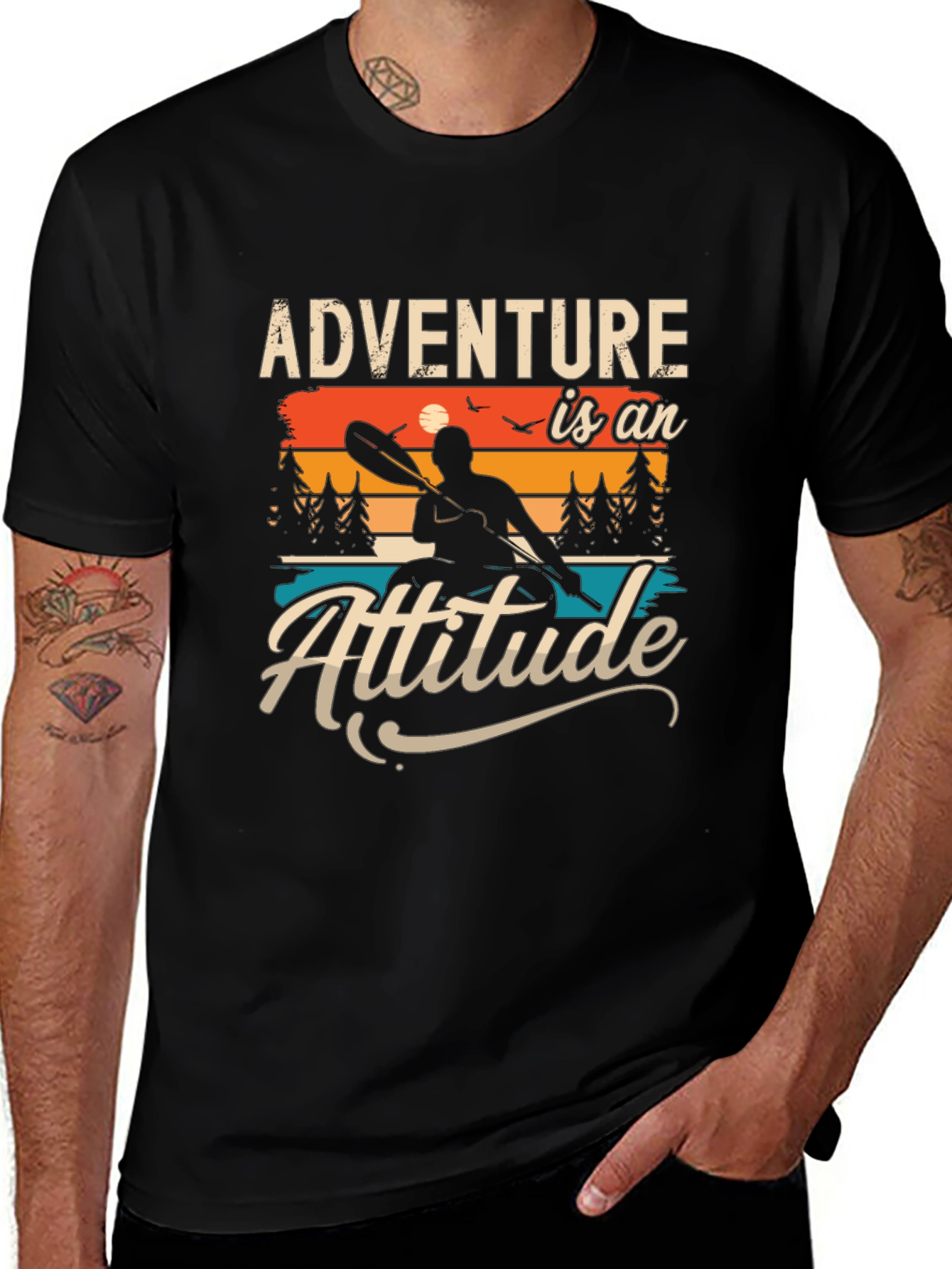 Adventure is an Attitude Graphic T-Shirt