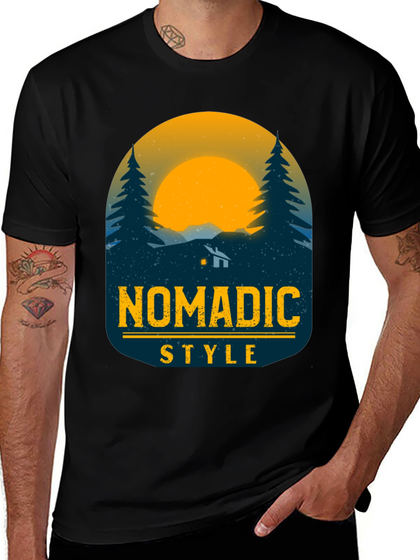 Nomadic Style T-Shirt: Adventure & Comfort