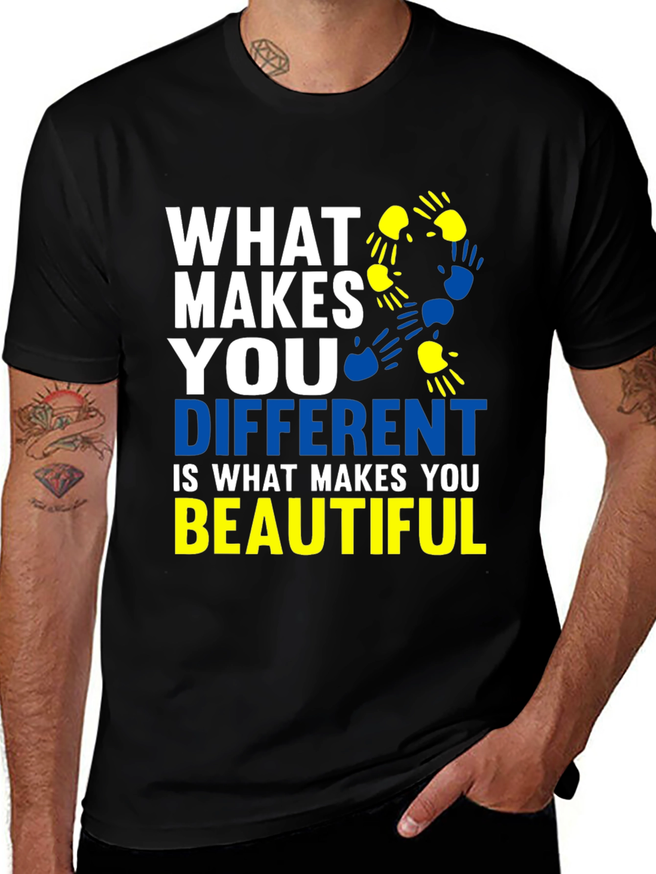 What Makes You Different T-Shirt - Inspirational Graphic Tee