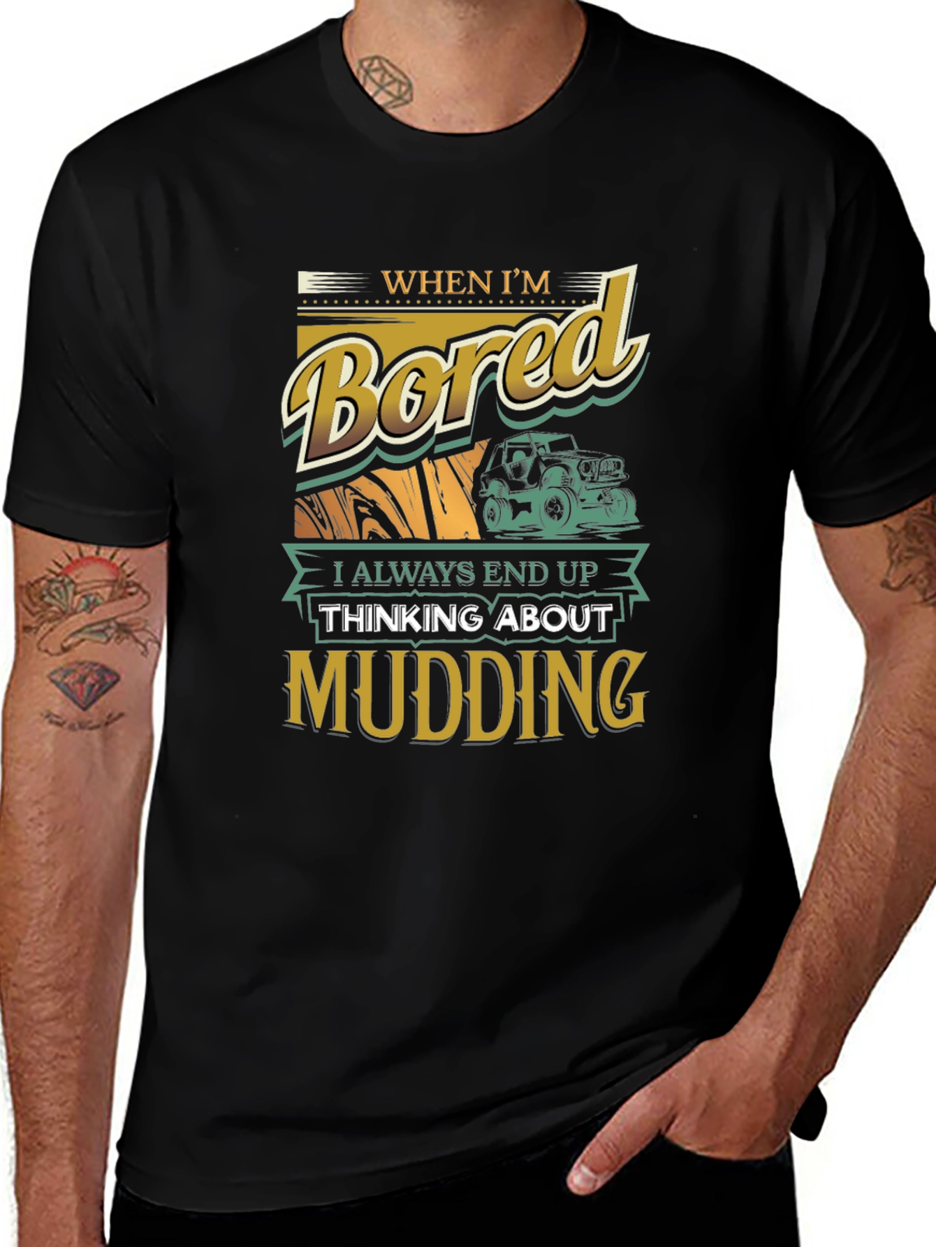 Variant 23 of When I'm Bored Mudding T-Shirt