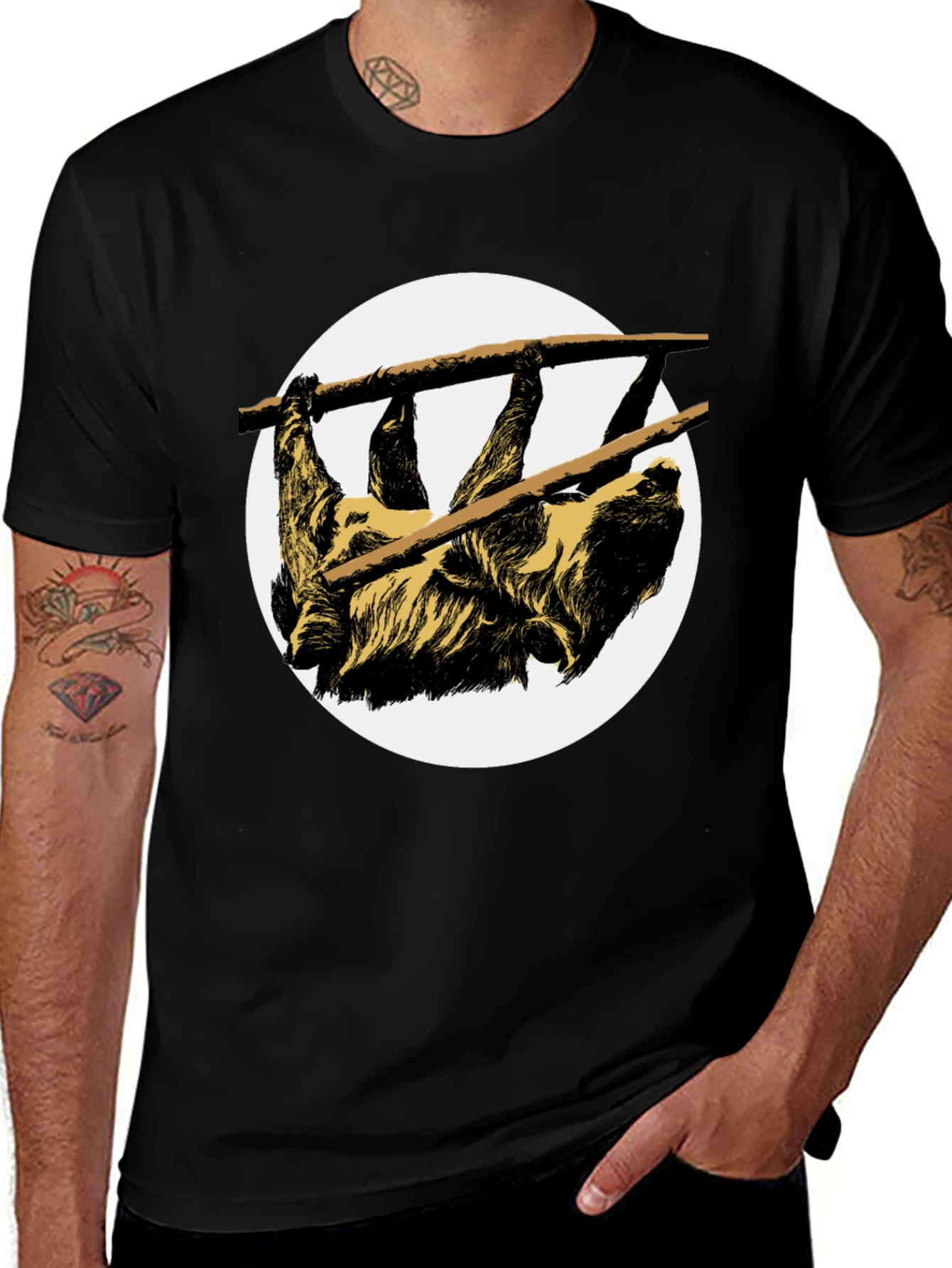 Sloth Graphic T-Shirt - Hang Loose in Style!