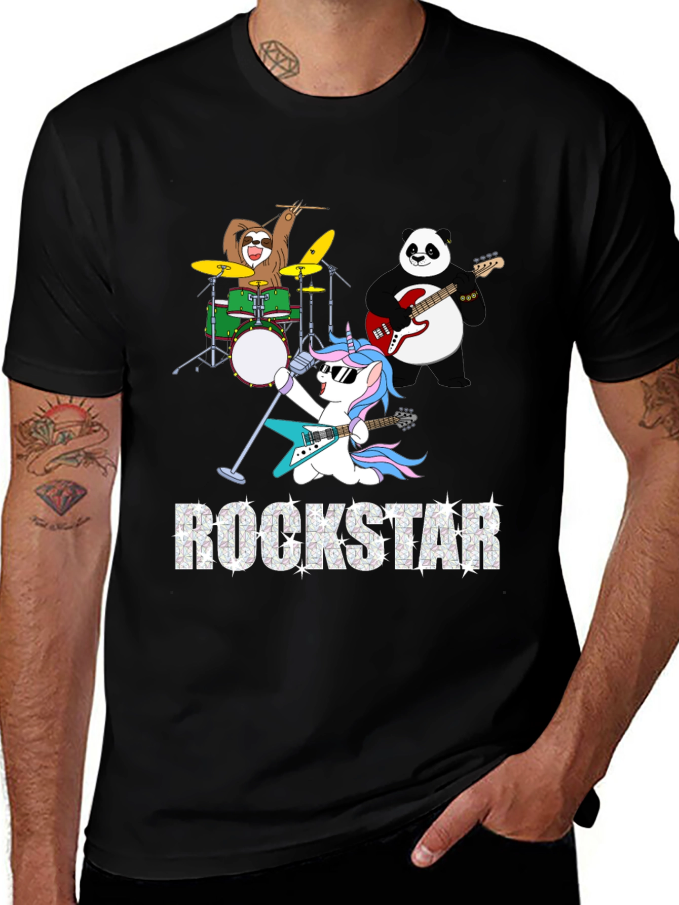 Variant 3 of Rockstar Animal Band T-Shirt