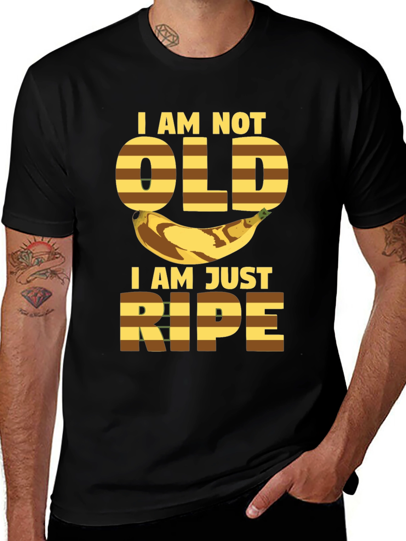 Variant 12 of Funny Banana Ripe Graphic T-Shirt