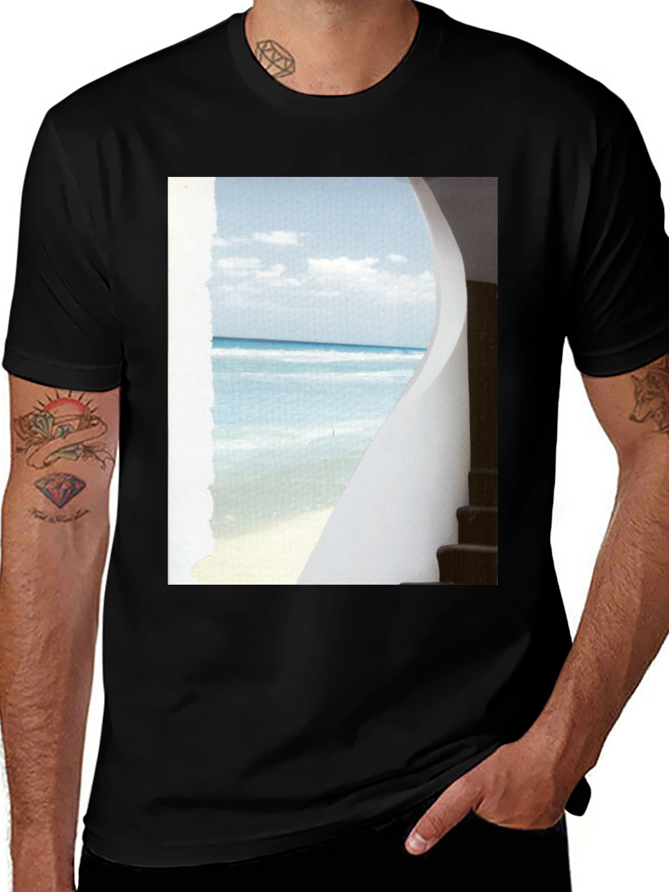 Beach View T-Shirt - Coastal Vibes