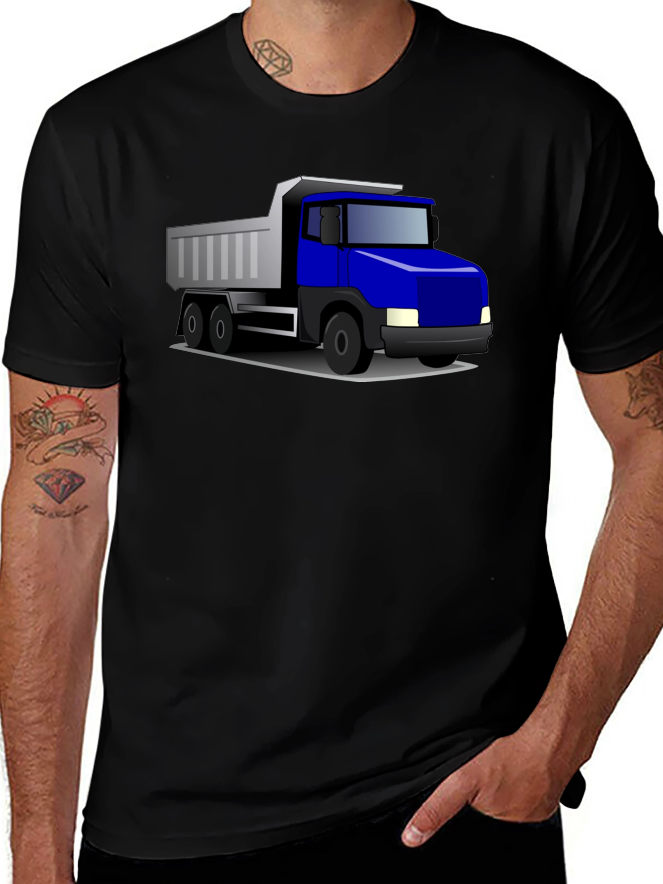 Variant 13 of Truck Graphic T-Shirt - Cool Design