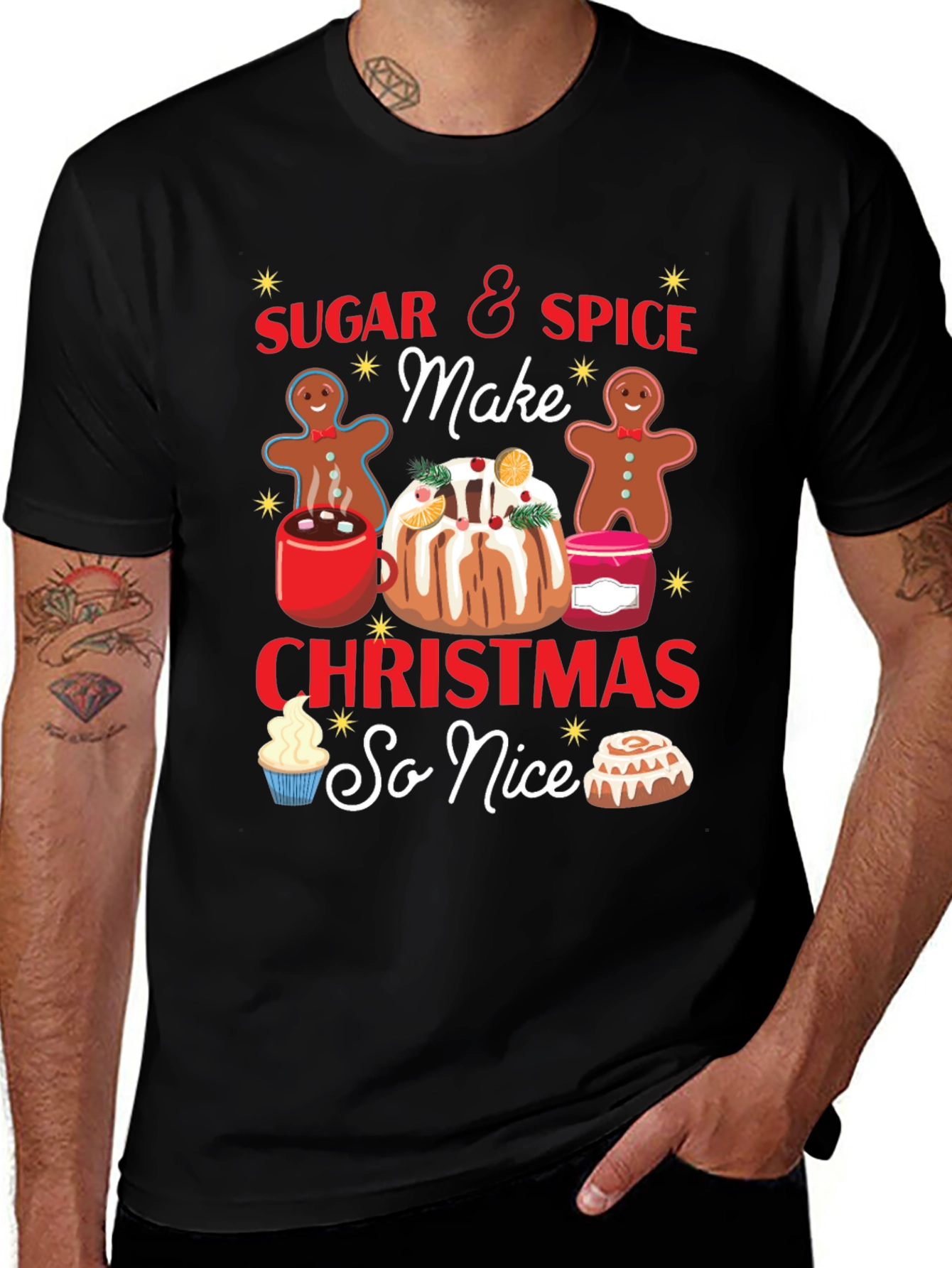 Variant 6 of Sweet Treat Christmas Graphic Tee