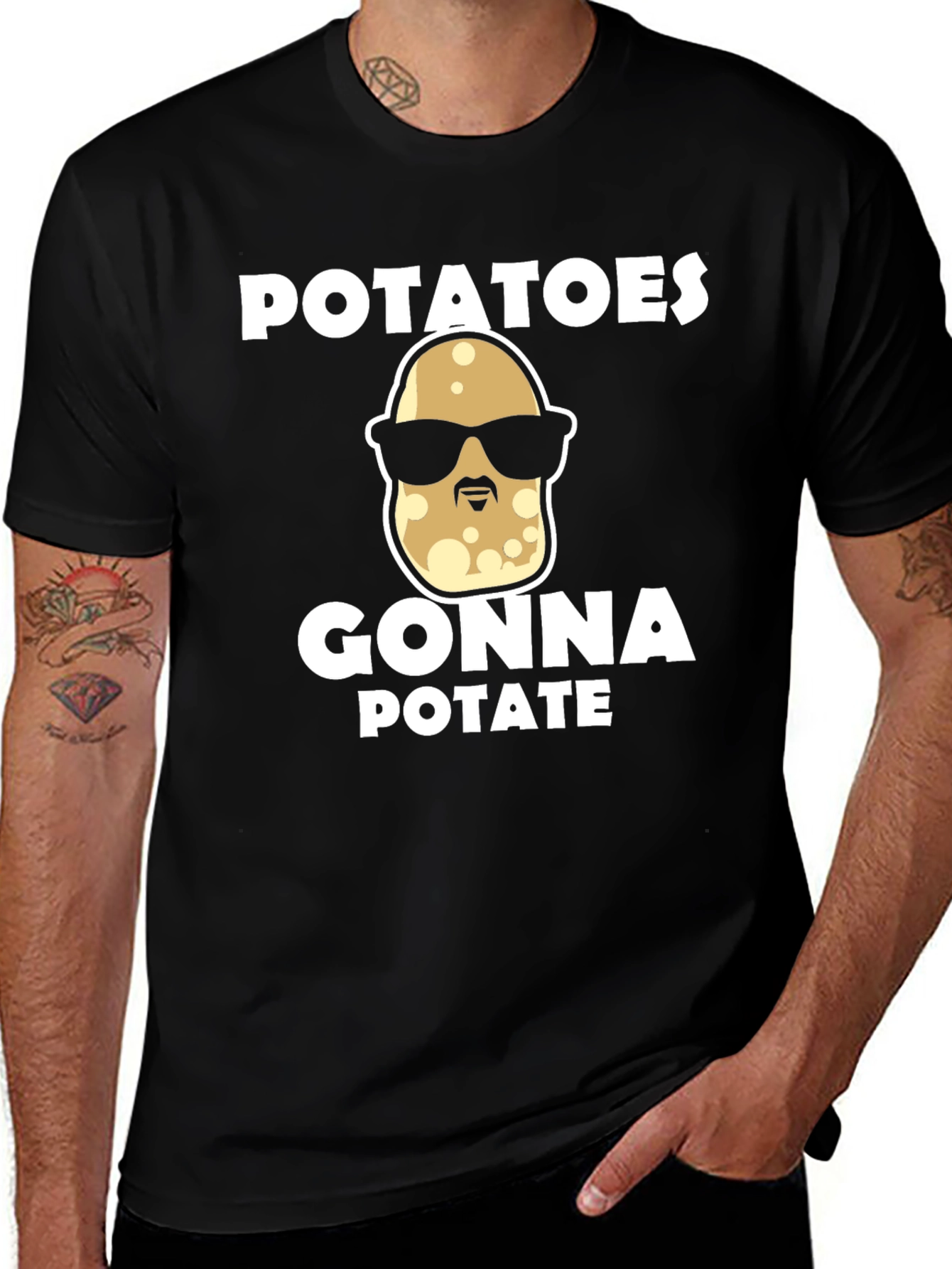 Variant 6 of Potatoes Gonna Potate Graphic T-Shirt