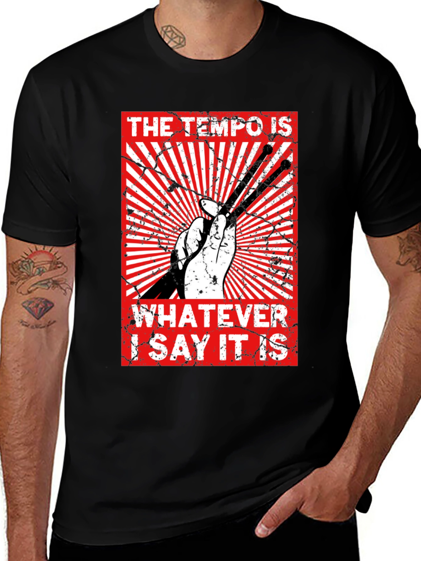 Variant 14 of The Tempo Is Whatever I Say It Is - Graphic Tee