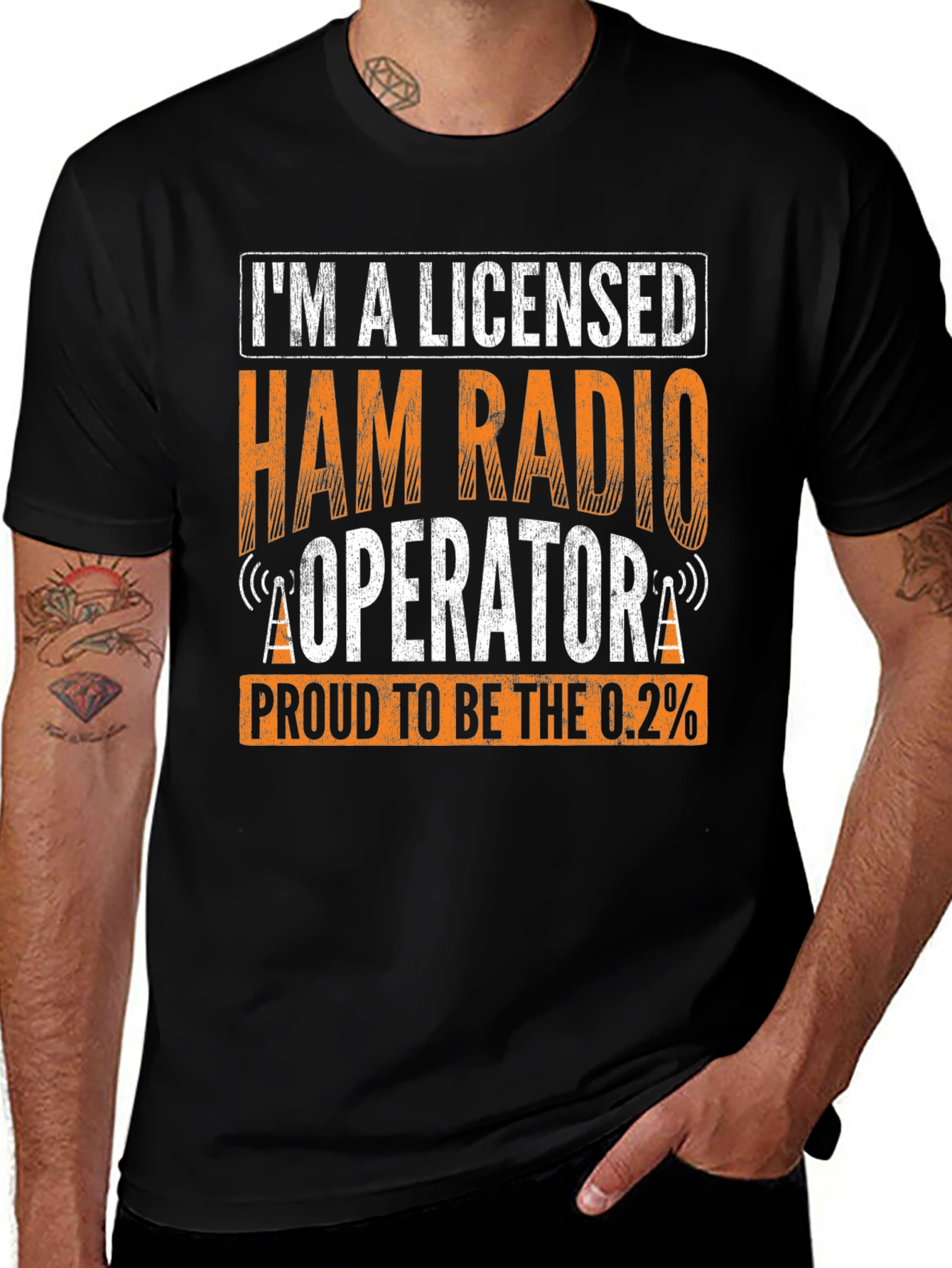 Licensed Ham Radio Operator T-Shirt