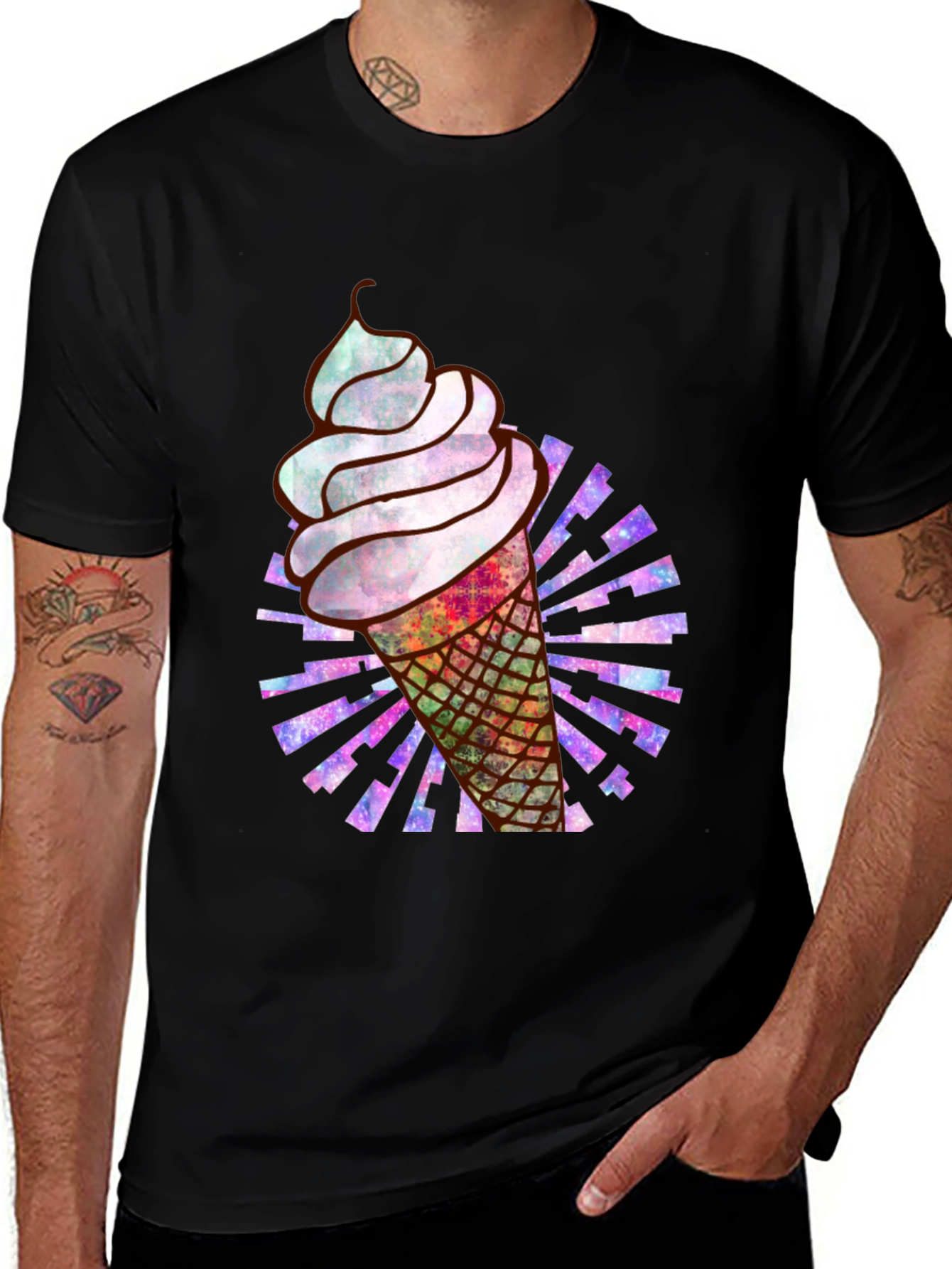 Variant 28 of Ice Cream Graphic T-Shirt