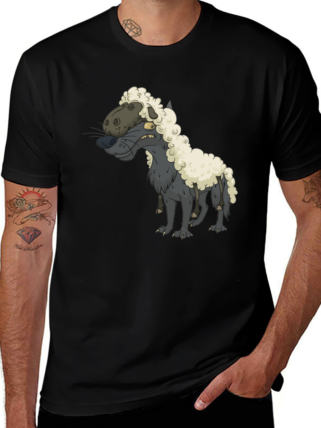 Variant 3 of Wolf in Sheep's Clothing T-Shirt