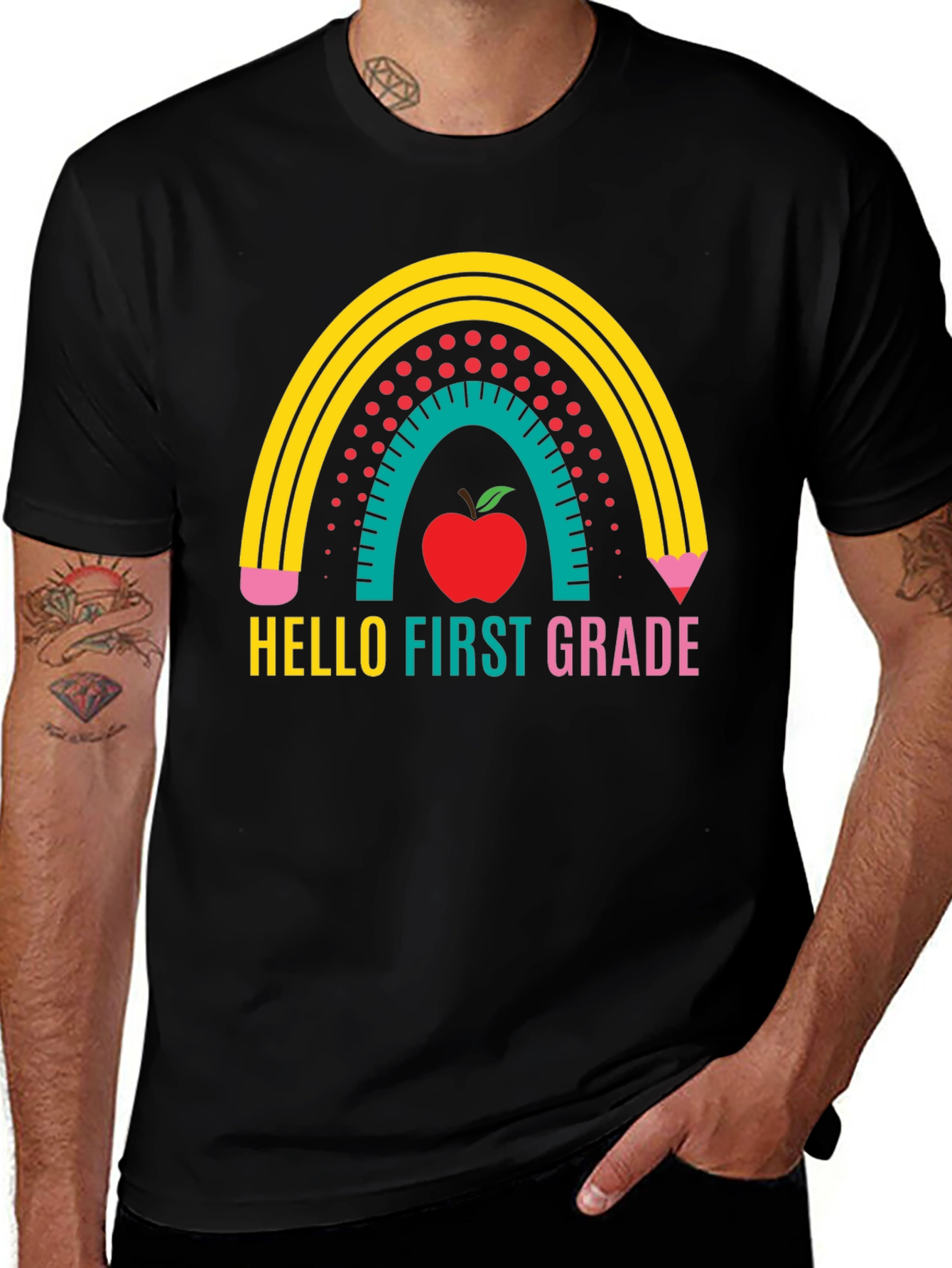 Hello First Grade Teacher T-Shirt