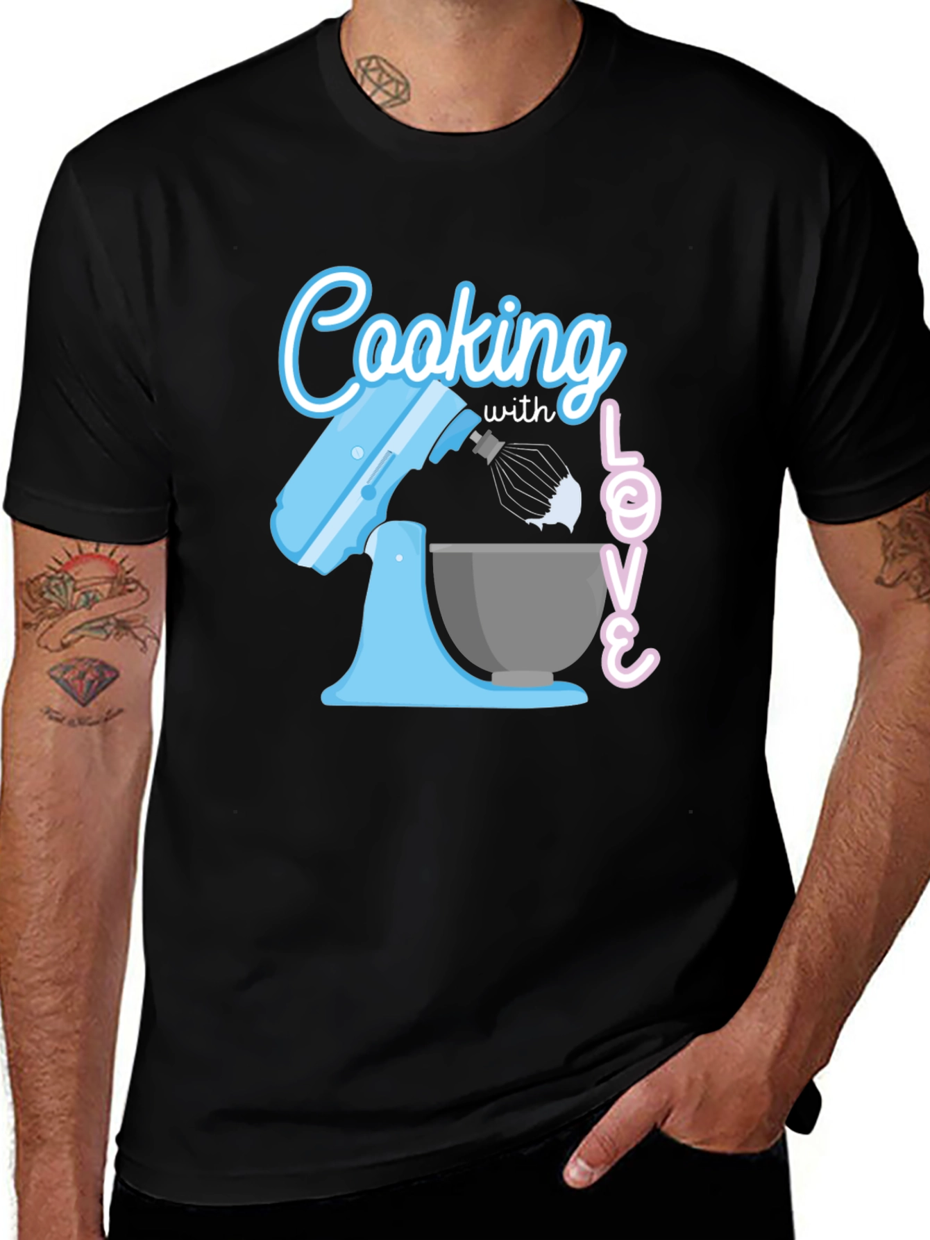 Variant 11 of Cooking with Love Graphic Tee