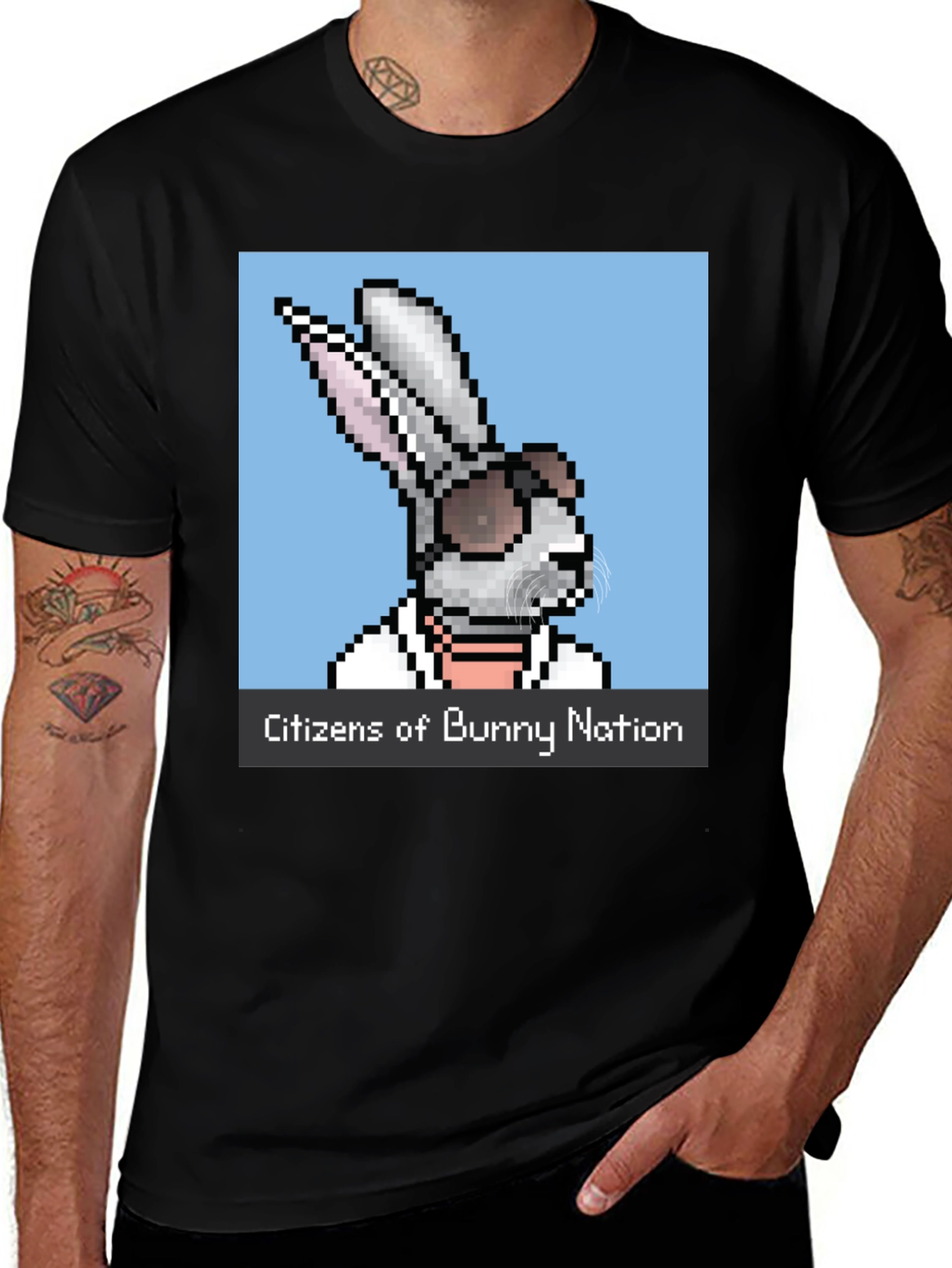 Citizens of Bunny Nation Graphic T-Shirt