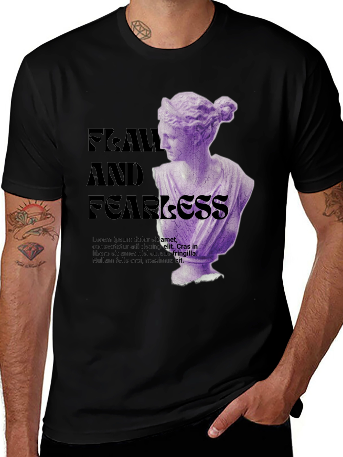 Variant 18 of Flawless & Fearless Graphic Tee
