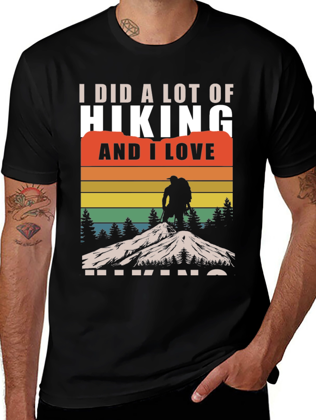 Variant 22 of Hiking Lover Graphic Tee