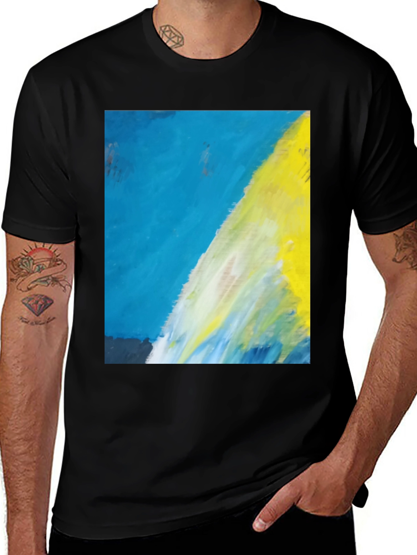 Variant 30 of Abstract Art T-Shirt - Modern Graphic Tee