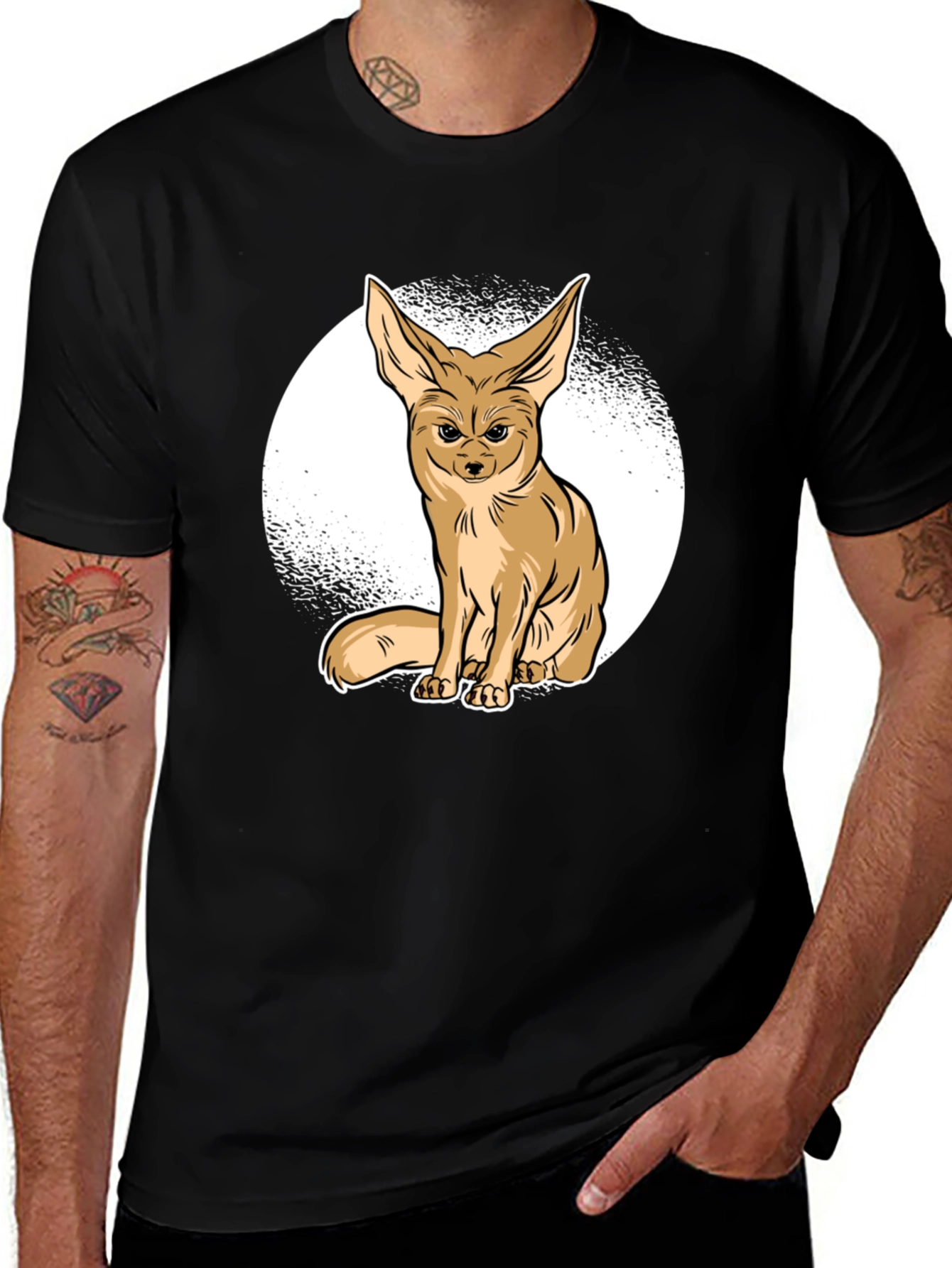 Fennec Fox Graphic Tee - Unique Animal Lover Shirt