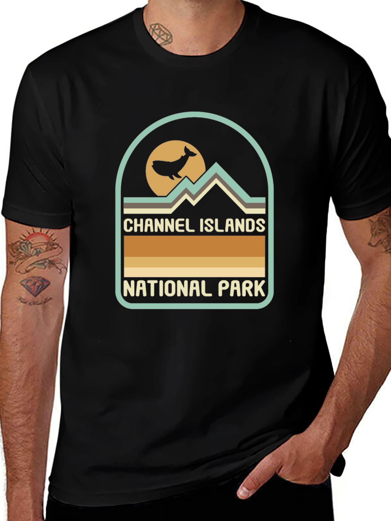 Channel Islands National Park T-Shirt - Whale Graphic Tee