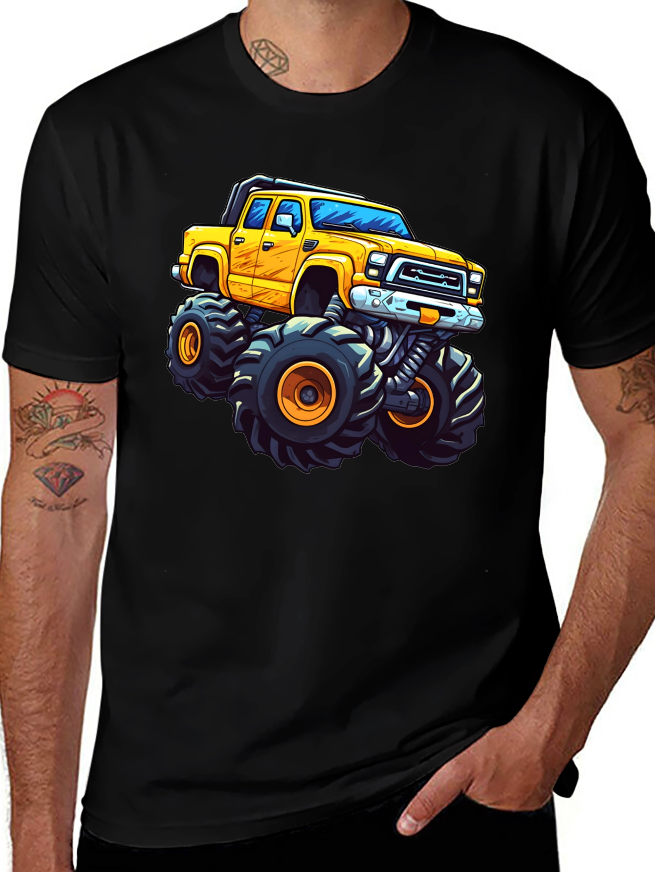 Variant 30 of Monster Truck Graphic T-Shirt