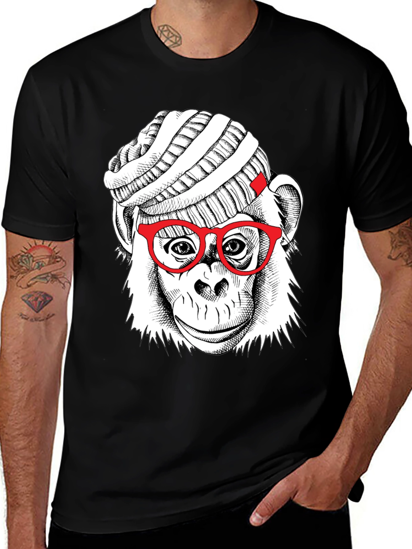Variant 20 of Cool Monkey Graphic T-Shirt