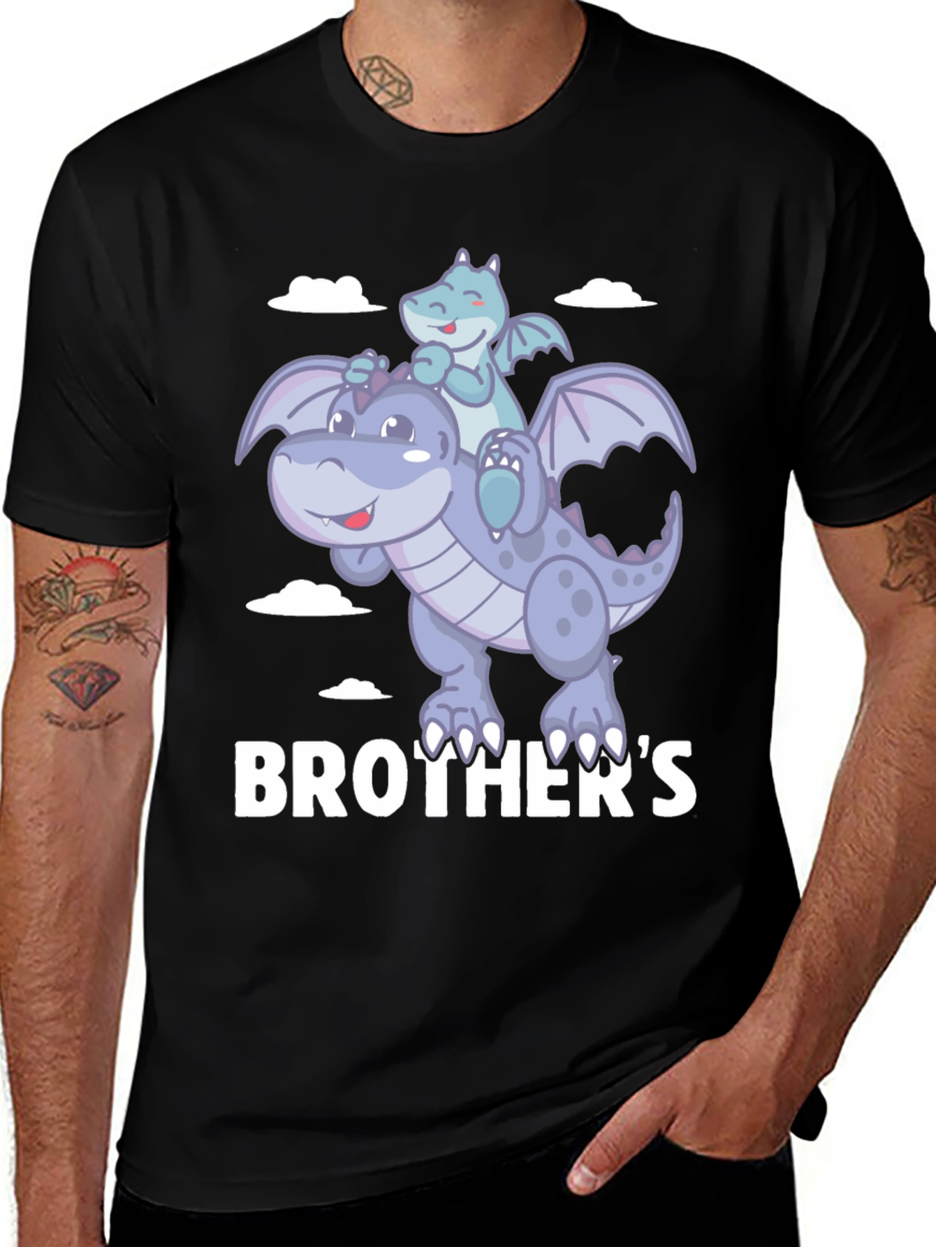 Variant 16 of Brother's Dragon T-Shirt