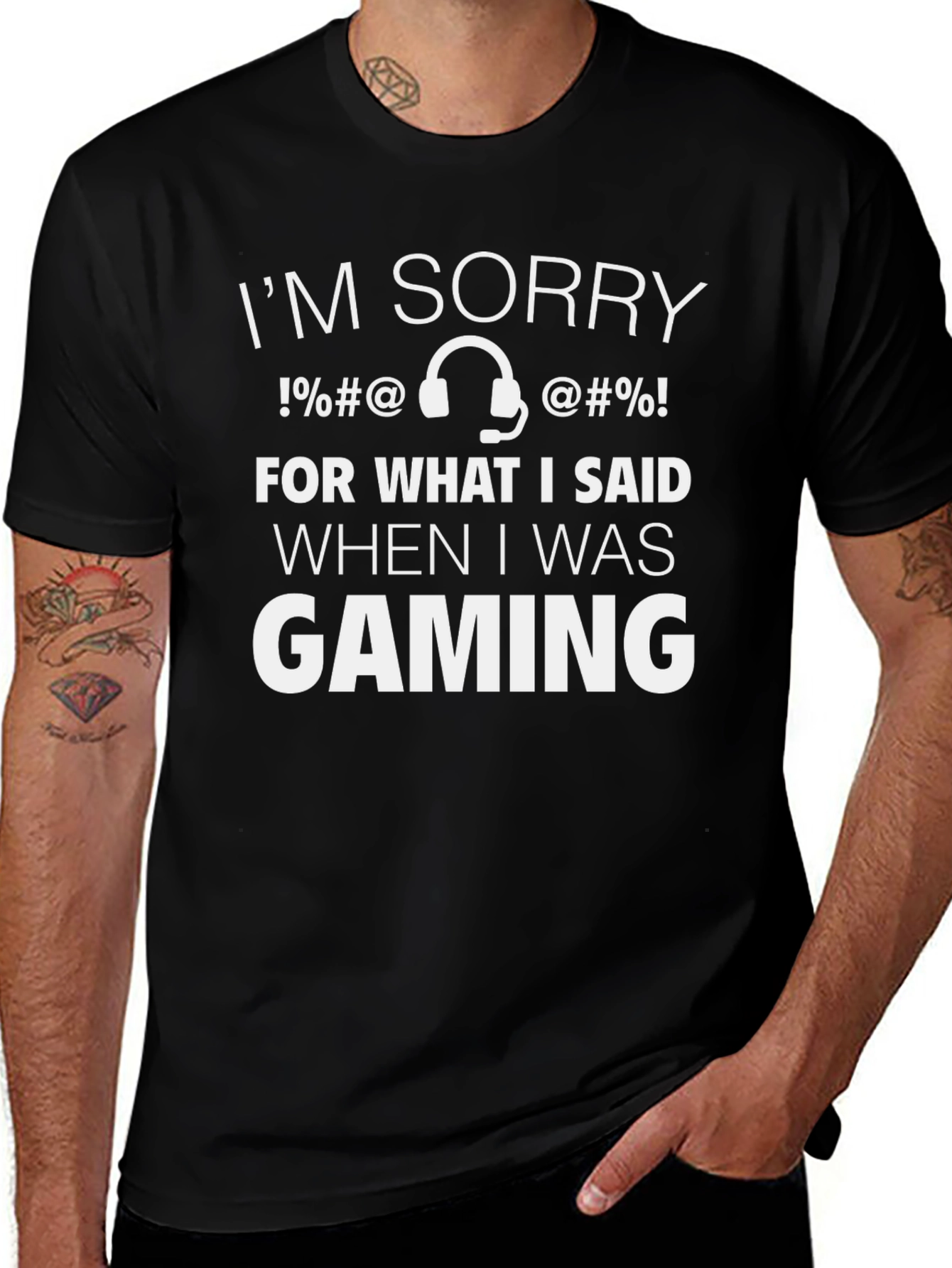 Variant 12 of Gamer Apology T-Shirt - I'm Sorry for What I Said Gaming