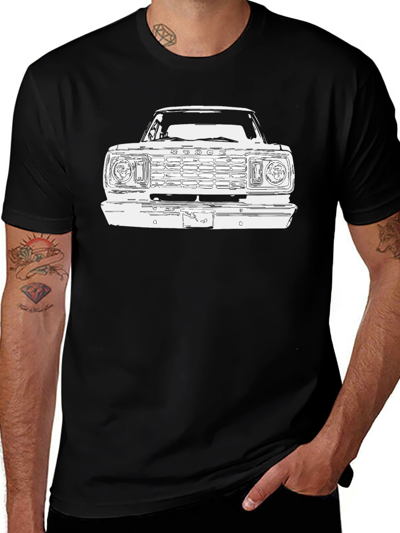 Variant 15 of Classic Truck Graphic Tee - Vintage Automotive Style
