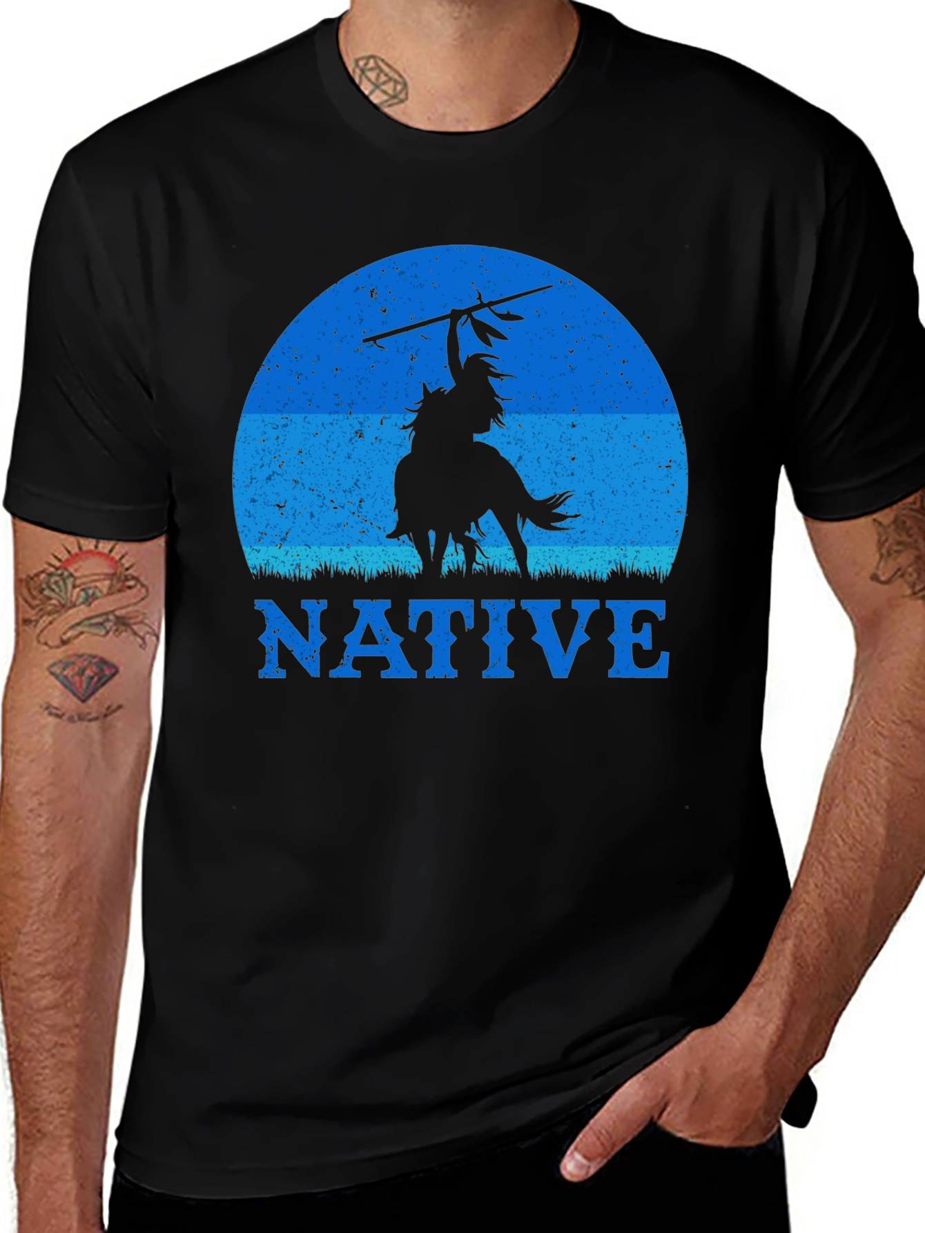 Native American Warrior T-Shirt
