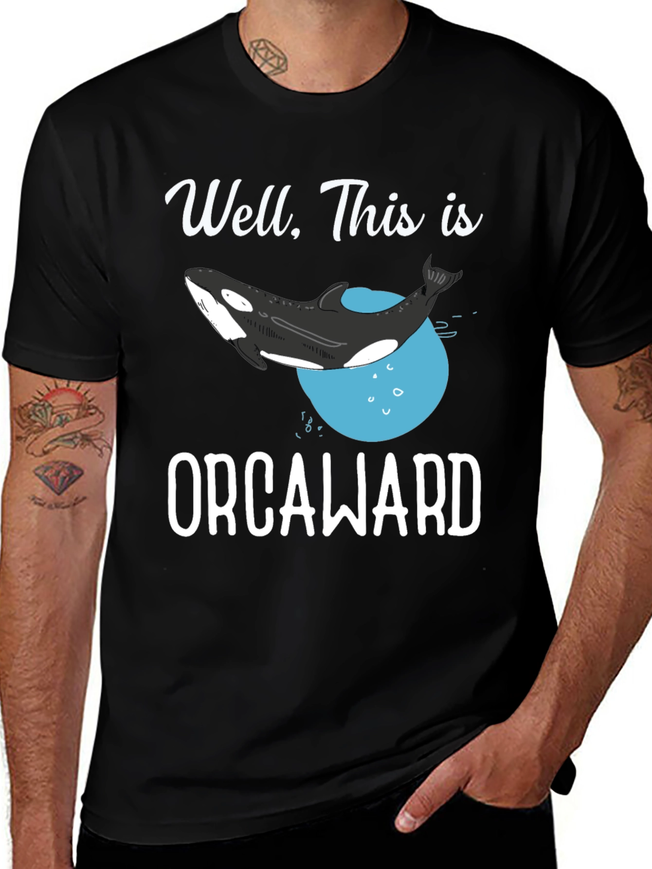 Variant 30 of Orcaward T-Shirt - Funny Orca Whale Graphic Tee