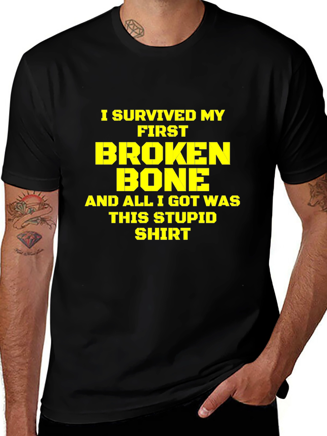 Variant 22 of I Survived My First Broken Bone T-Shirt