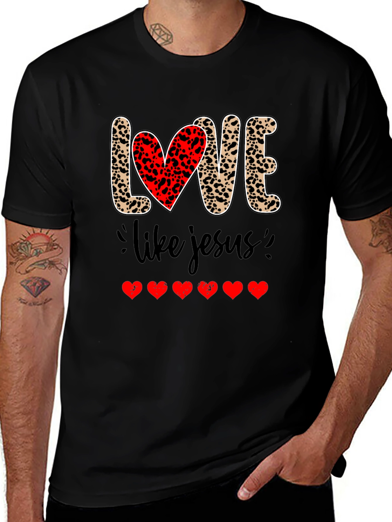 Variant 2 of Love Like Jesus Graphic T-Shirt